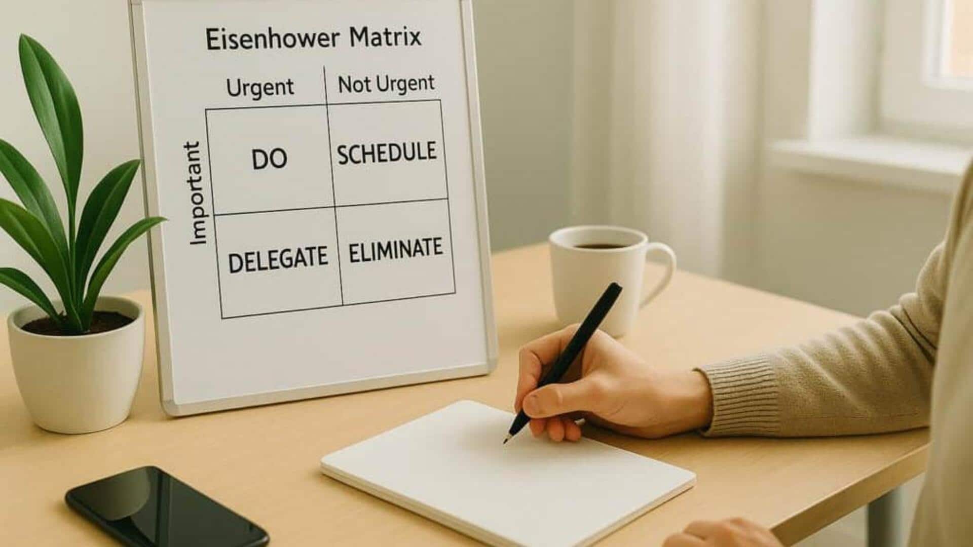 เพิ่มประสิทธิภาพด้วยการจัดลำดับความสำคัญ 3 งาน