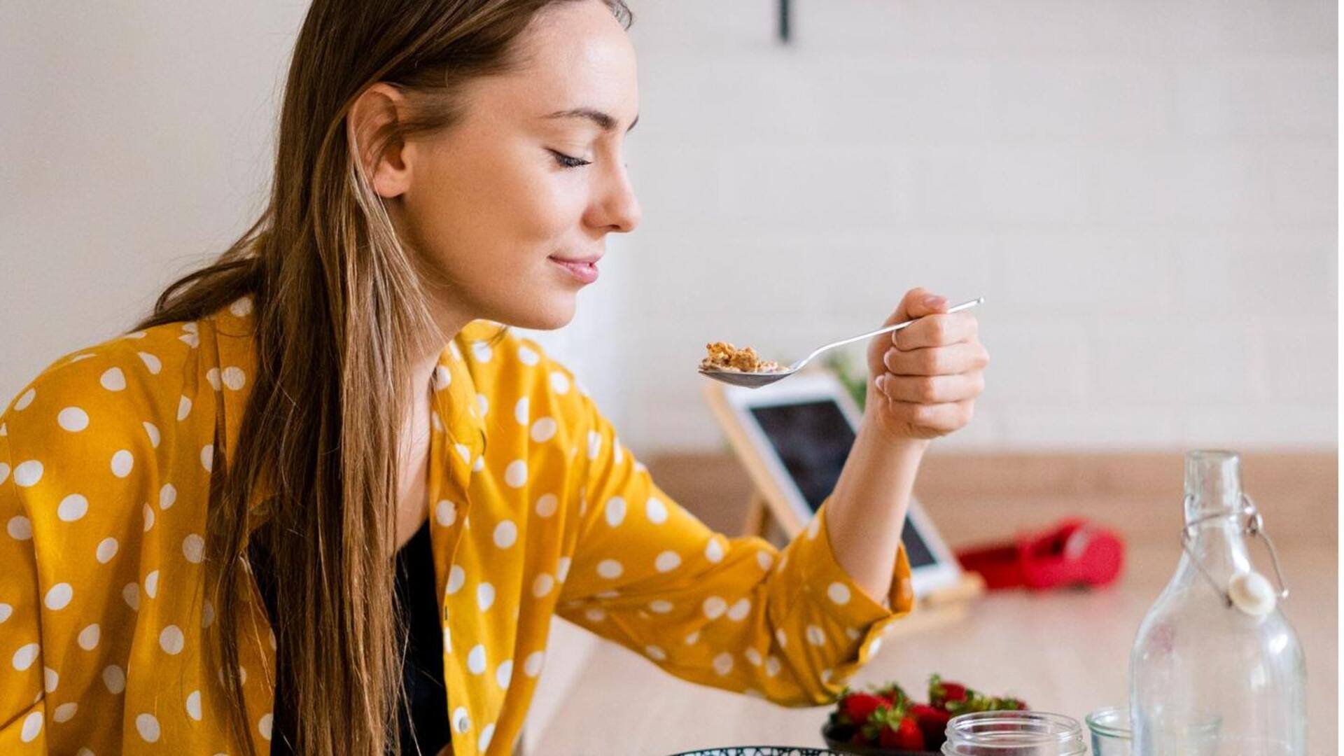 5 นิสัยการกินแบบมีสติที่ควรฝึกในแต่ละวัน