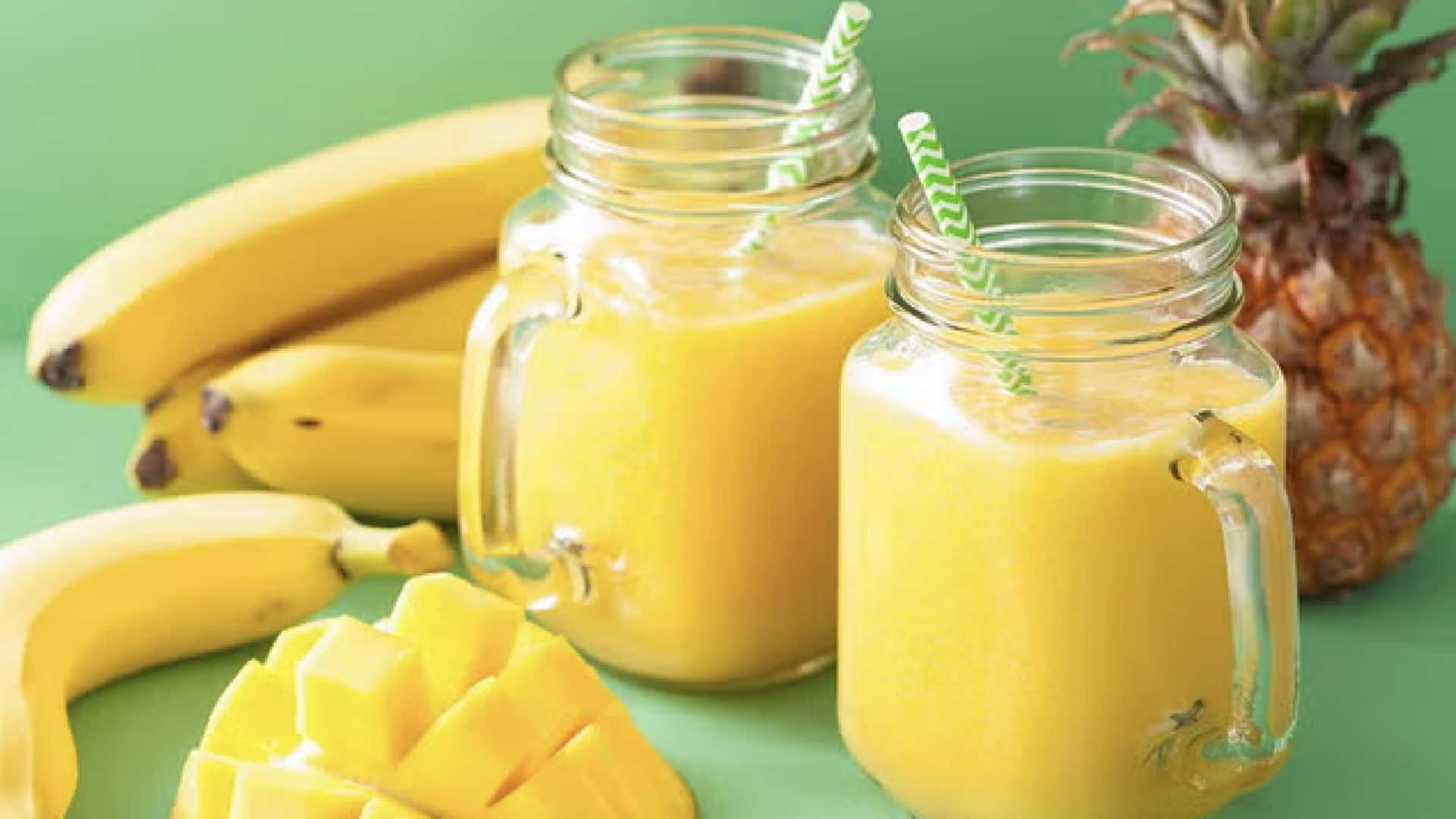 สมูทตี้มะม่วงหอมกระวาน ความสดชื่นที่ลงตัว