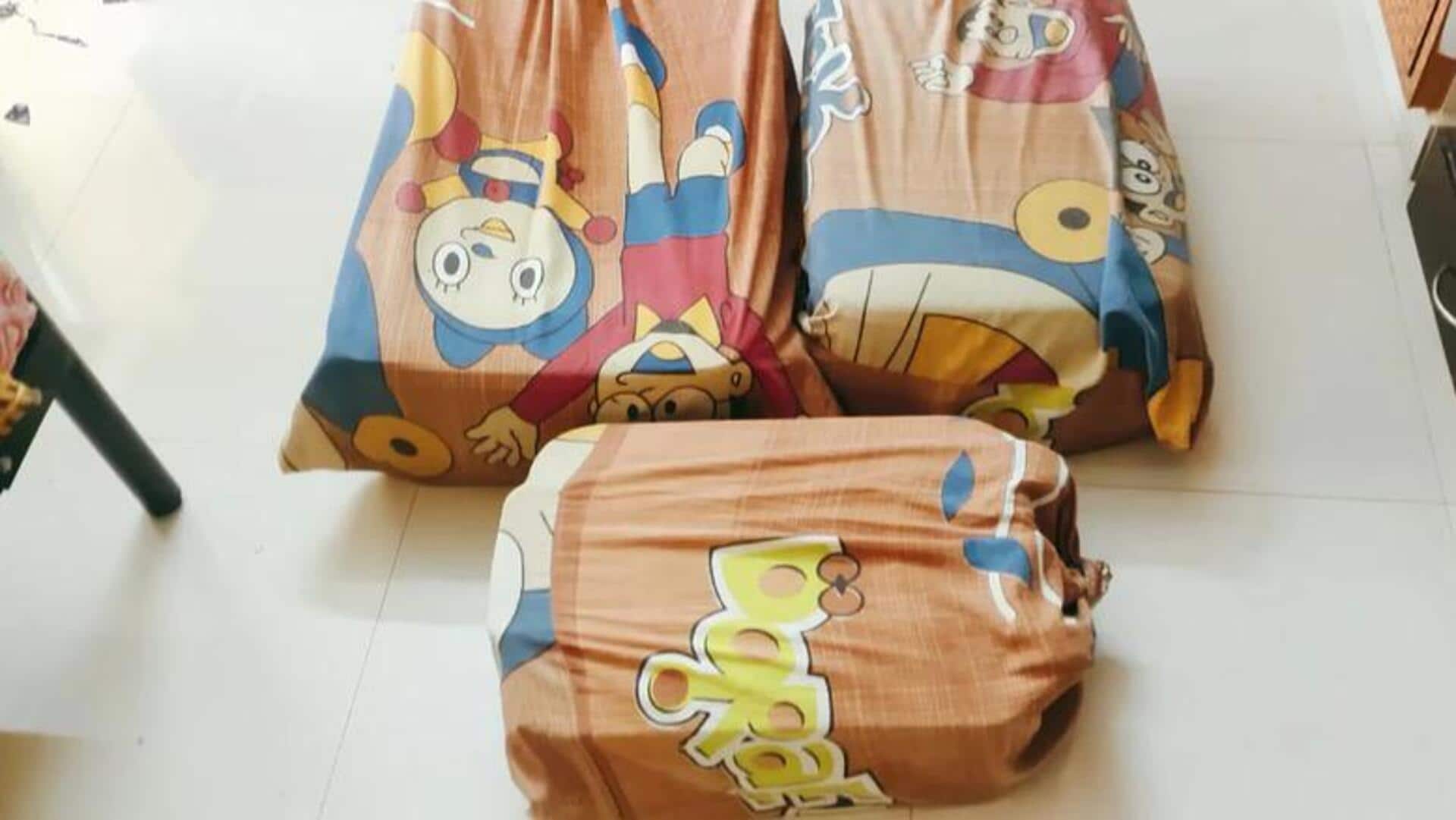 เปลี่ยนผ้าปูที่นอนเก่าเป็นกระเป๋าสุดเก๋