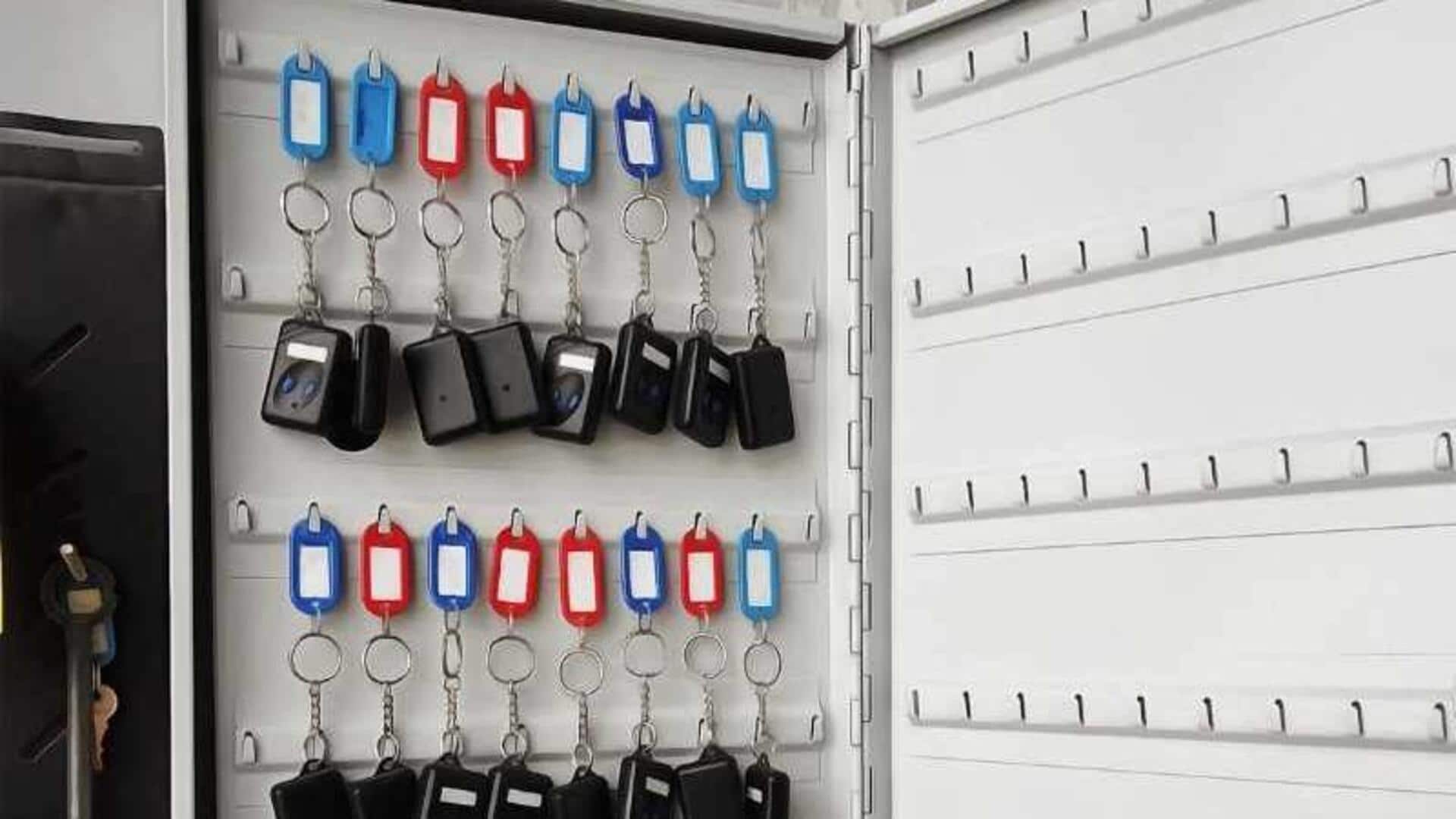 วิธีเก็บกุญแจให้มองเห็นและหยิบใช้สะดวกทุกวัน