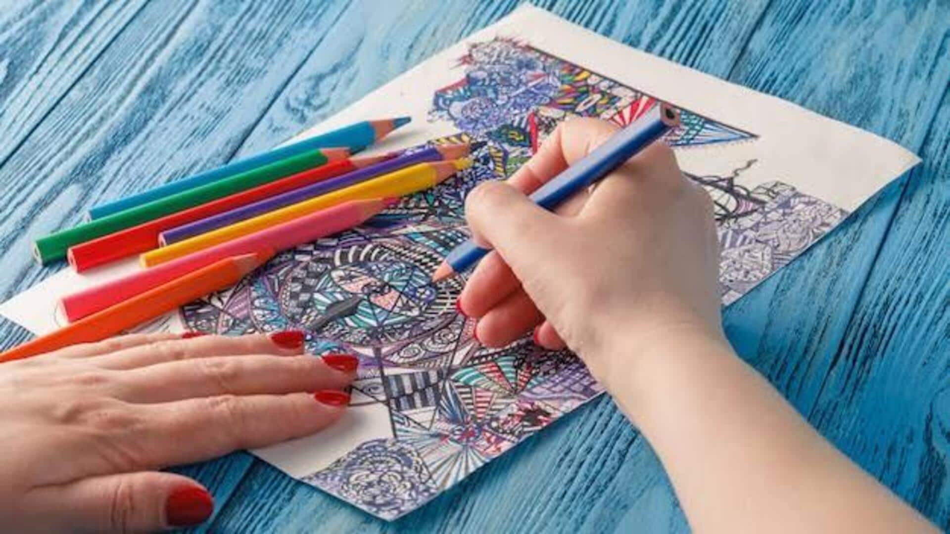 เพิ่มความอดทนด้วยการระบายสีอย่างประณีต