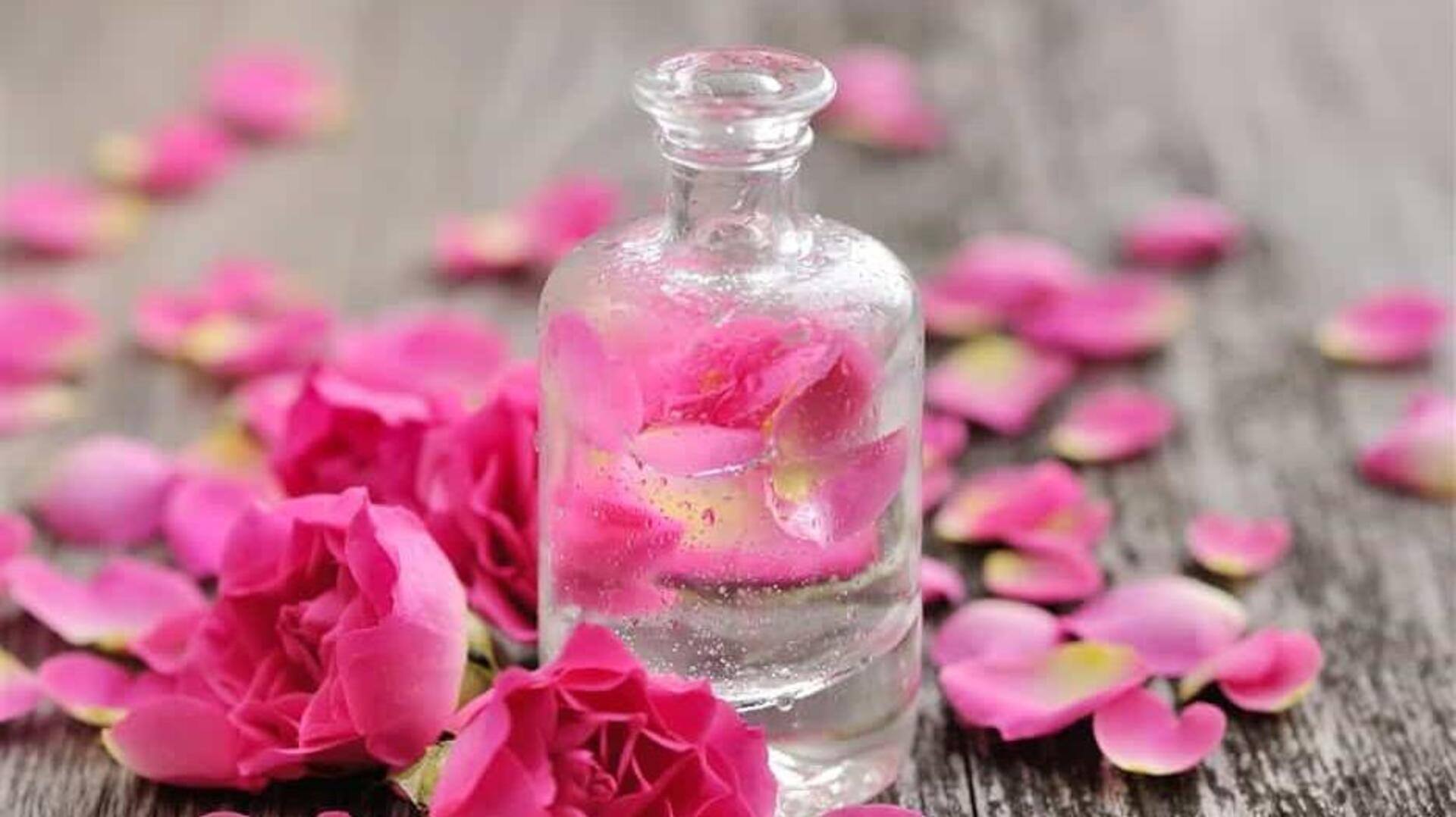น้ำกุหลาบ: เคล็ดลับเพิ่มความเปล่งปลั่งให้ผิวหน้า