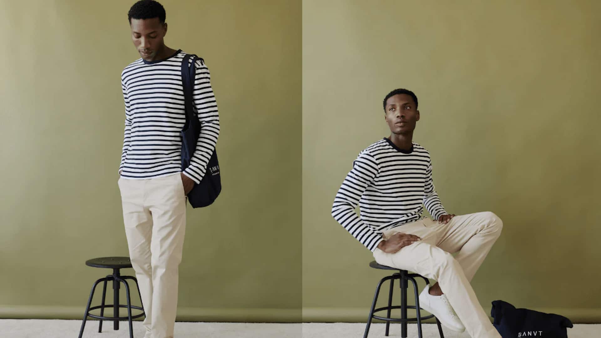 5 สไตล์แมตช์เสื้อยืดลายทางได้ลงตัว