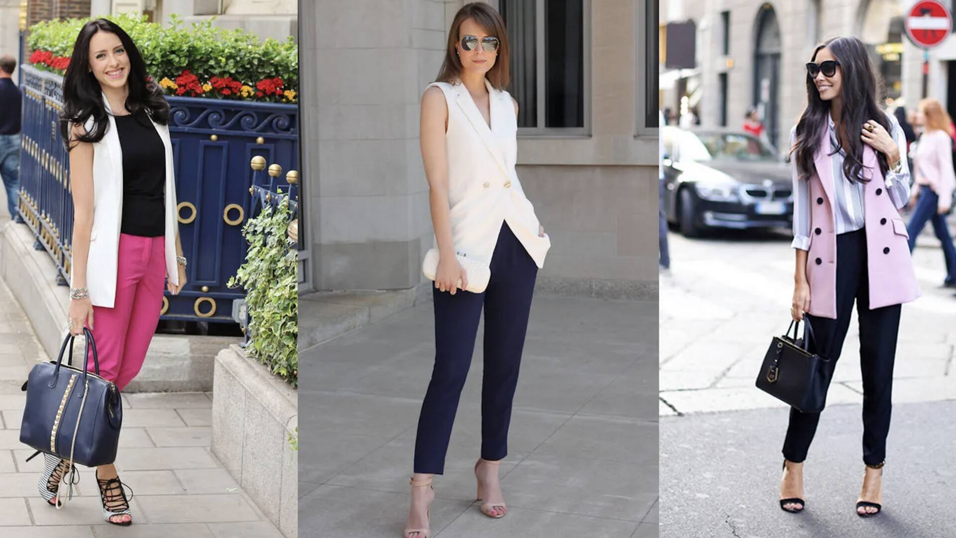 5 ไอเดียใส่เบลเซอร์กับเดรสแขนกุดให้ดูดีทุกโอกาส 