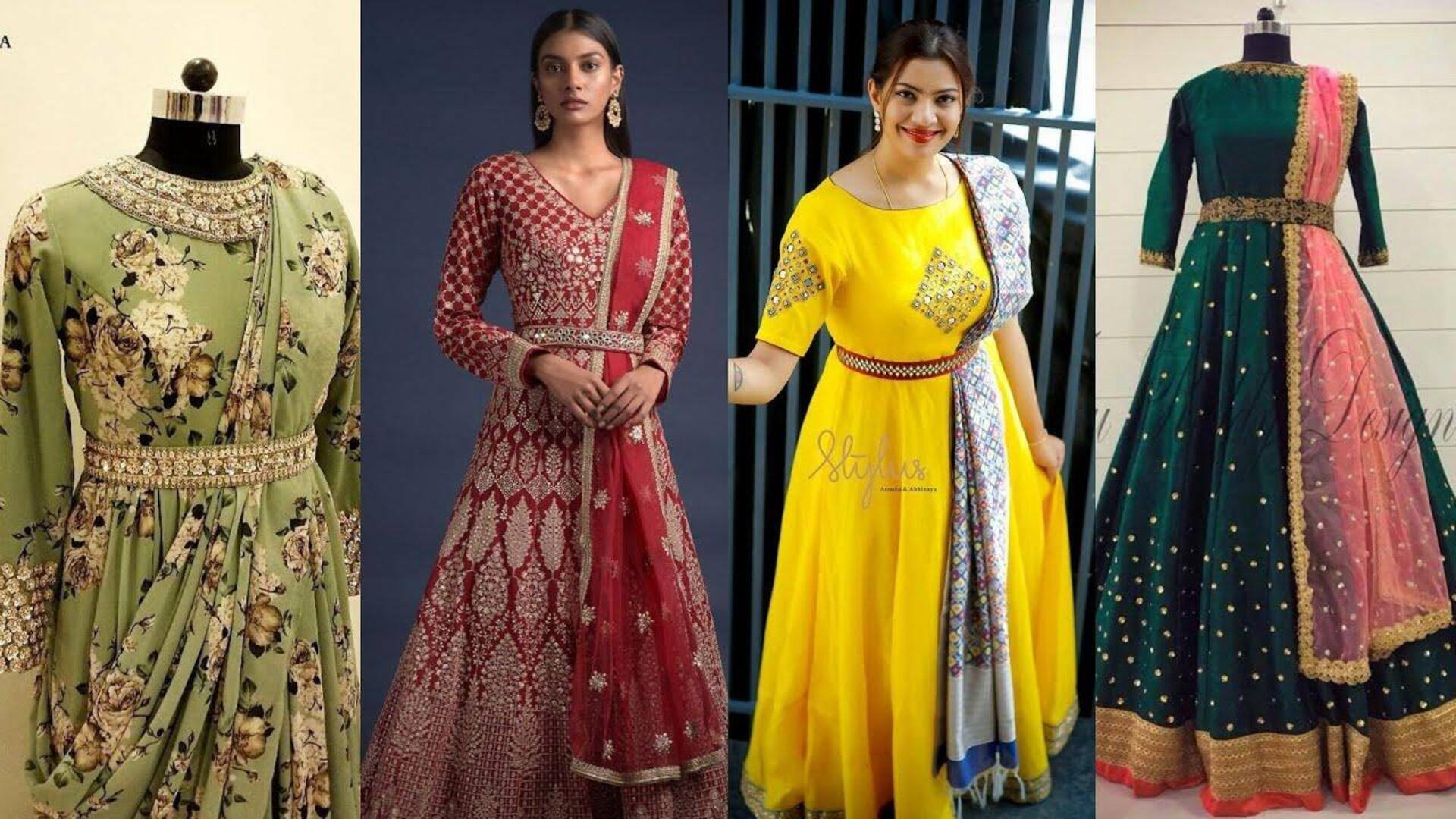 5 ลุคแฟชั่นเข็มขัดที่เข้ากับชุดอนาร์คาลีอย่างมีเสน่ห์