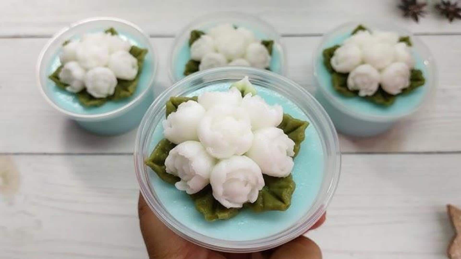 สูตรทำเจลลี่ดอกมะลิหอม สดชื่นแบบไทยแท้