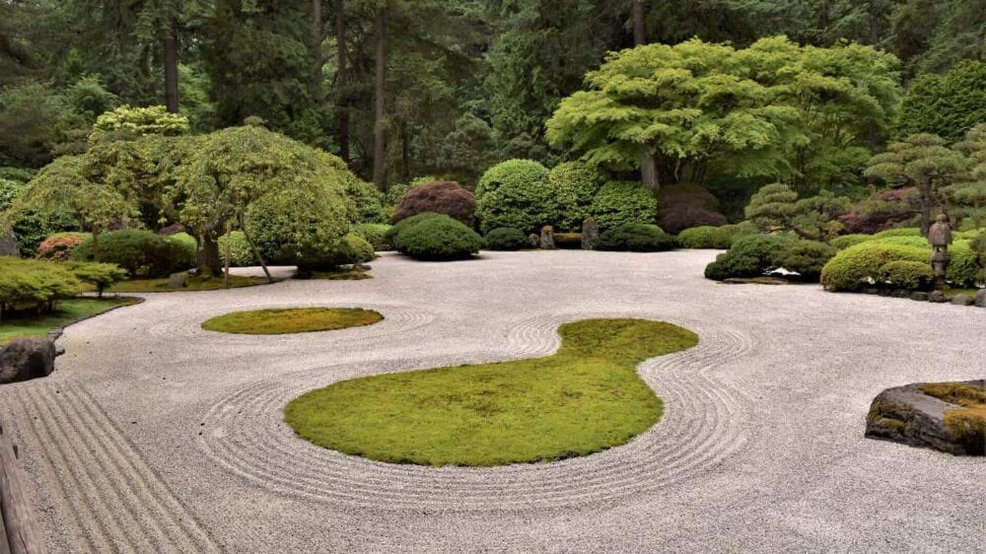 เปลี่ยนของใช้ในบ้านให้กลายเป็นสวนเซนสุดสงบ