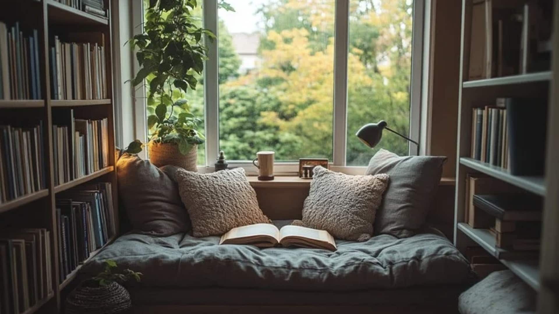 เปลี่ยนของมือสองเป็นมุมอ่านหนังสือสุดอบอุ่นในบ้าน