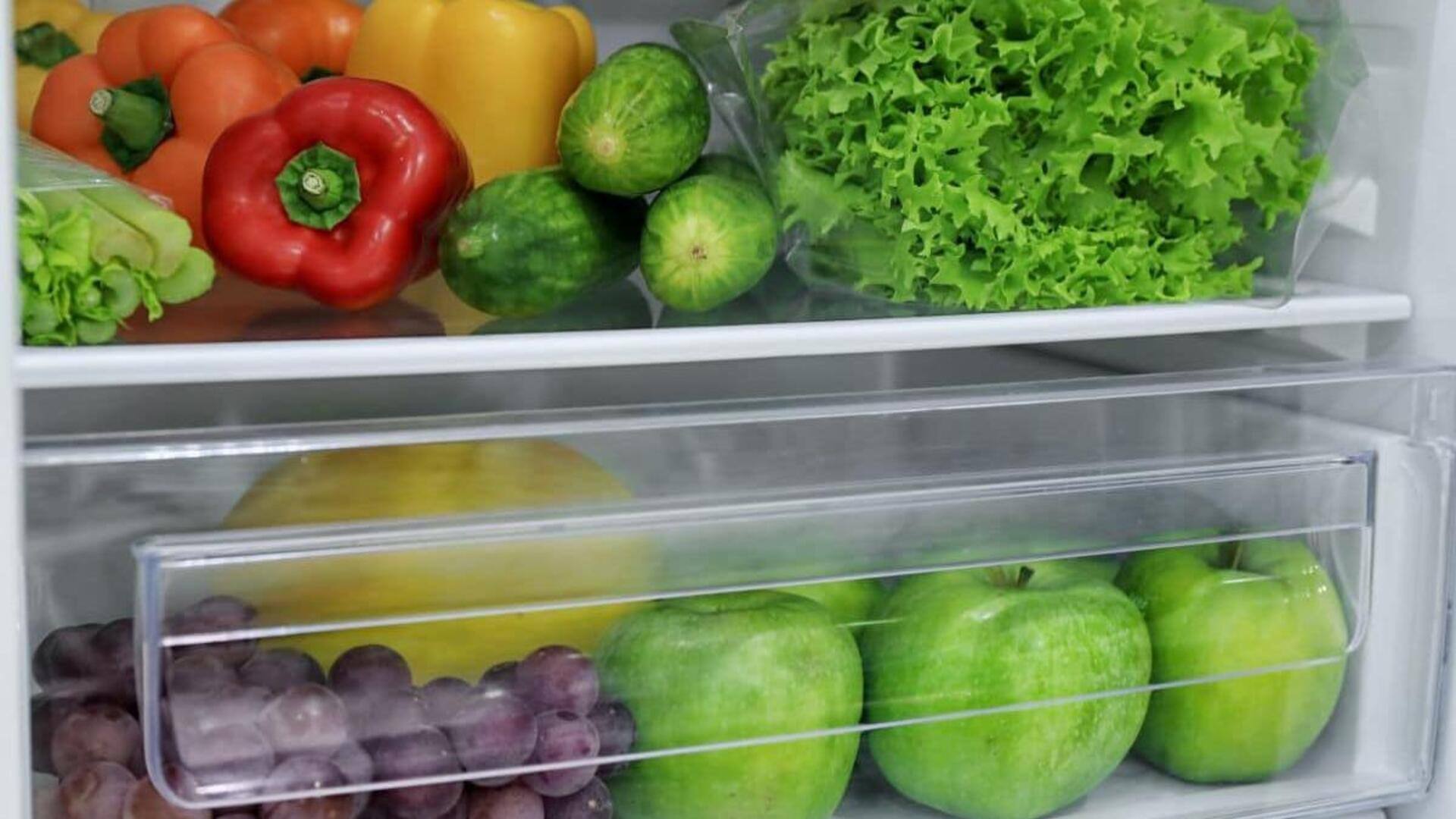 จัดเรียงผักผลไม้ในตู้เย็นอย่างไรให้คงความสดได้นาน
