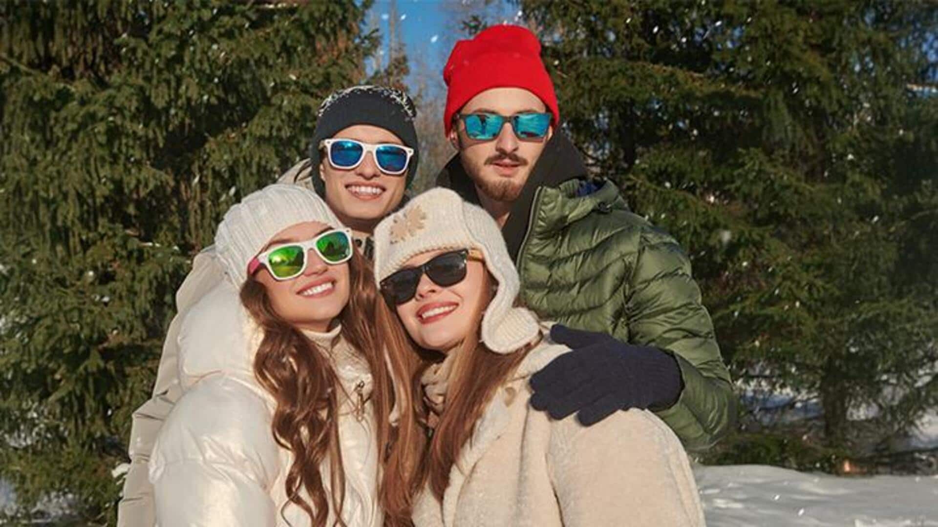 5 สไตล์แว่นกันแดดแมตช์กับชุดหน้าหนาวได้อย่างลงตัว