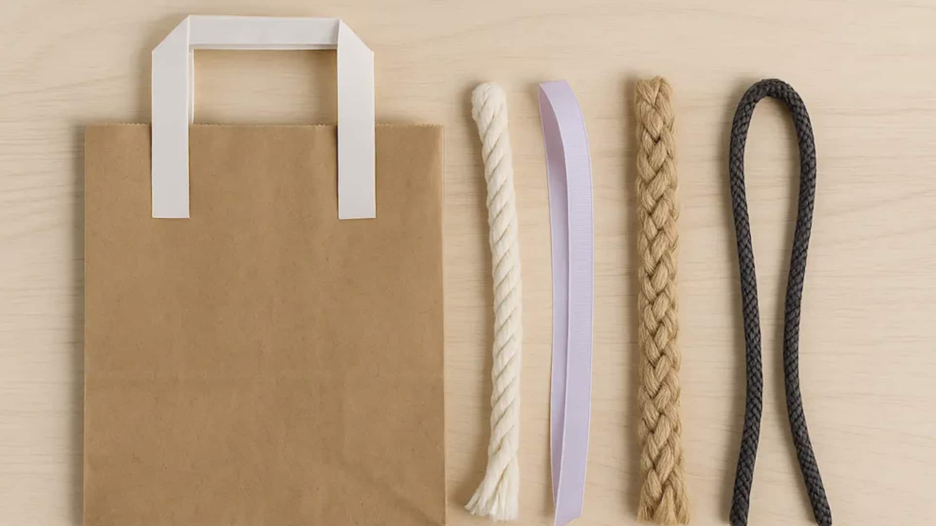 หูหิ้วถุงกระดาษเหลือใช้ แปลงเป็นของใช้สุดคุ้ม