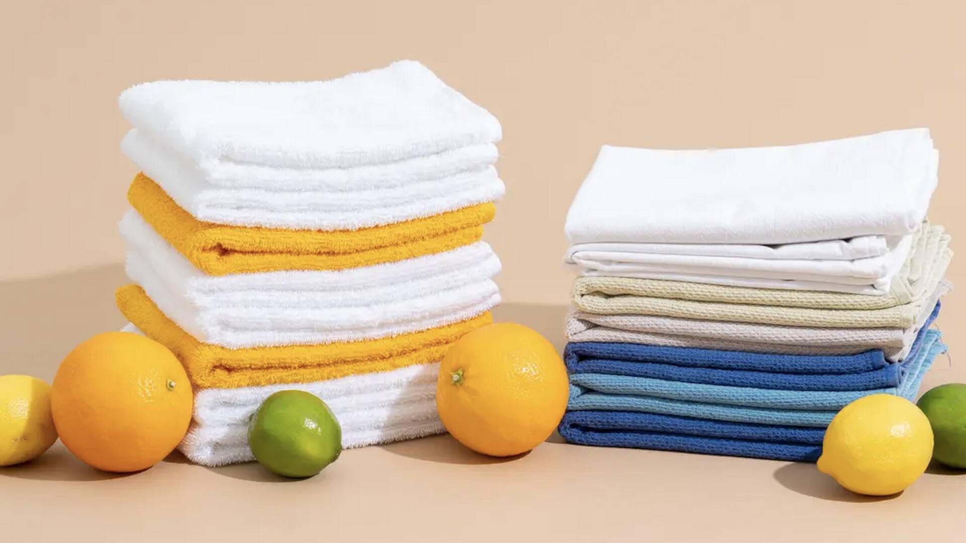 5 วิธีใช้ผ้าขนหนูในครัวอย่างฉลาดและคุ้มค่า