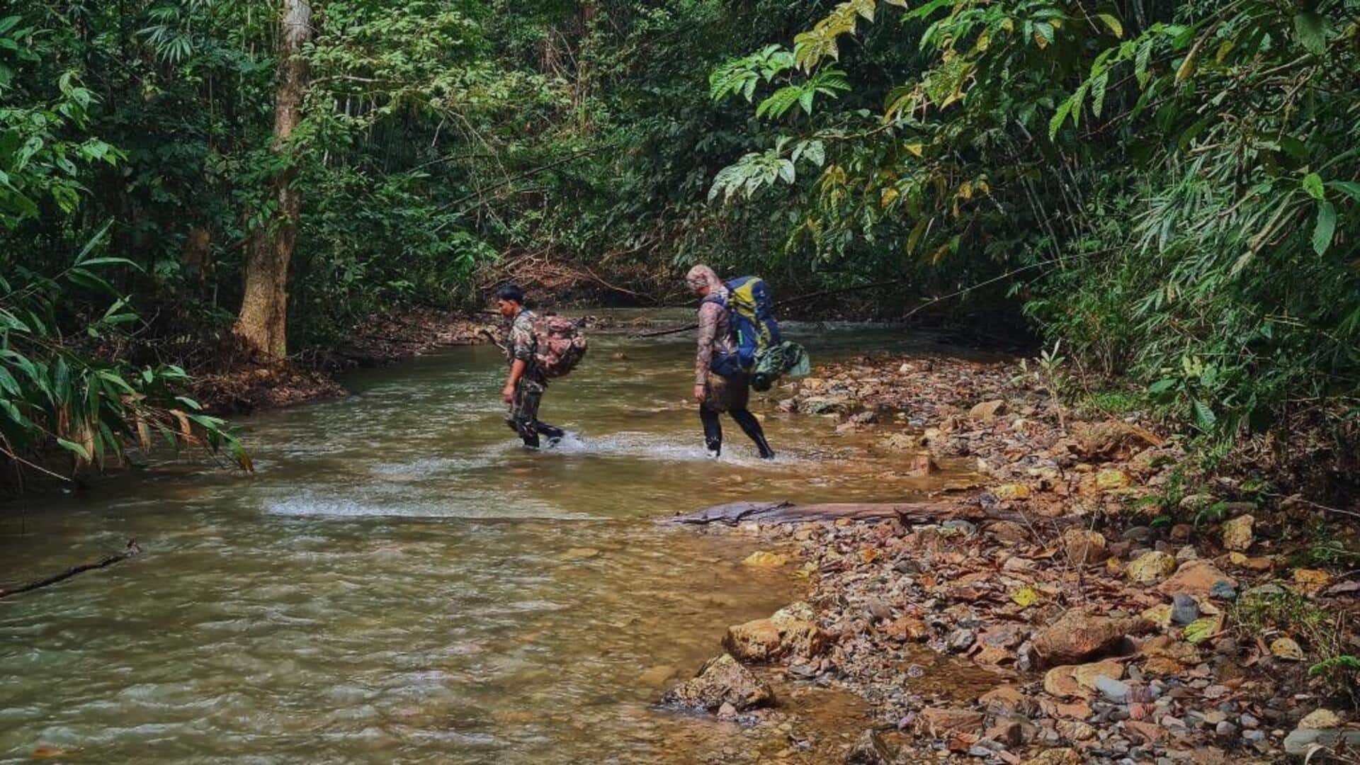 เส้นทางเดินป่าที่ไม่เคยเห็นในป่าฝนระนอง