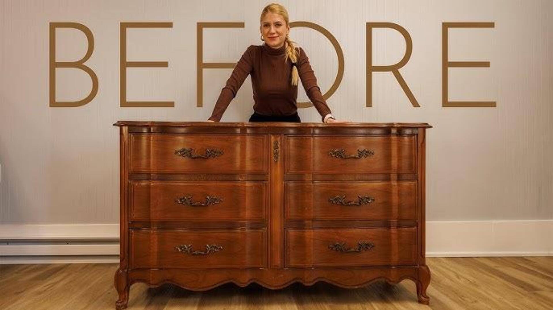 แปลงโฉมเฟอร์นิเจอร์เก่าด้วยการทาสี