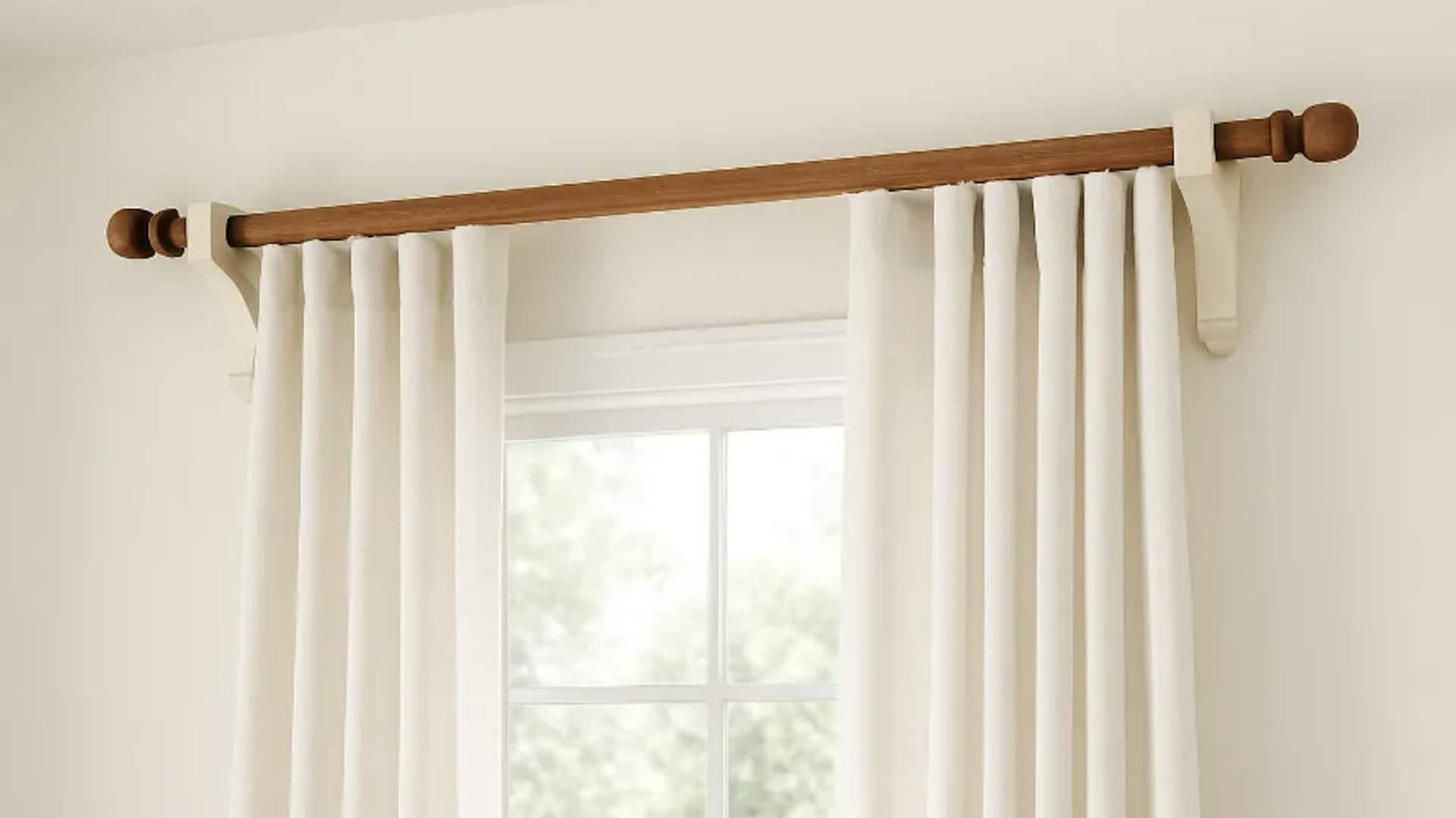 DIY ราวม่านจากของใช้ในบ้าน