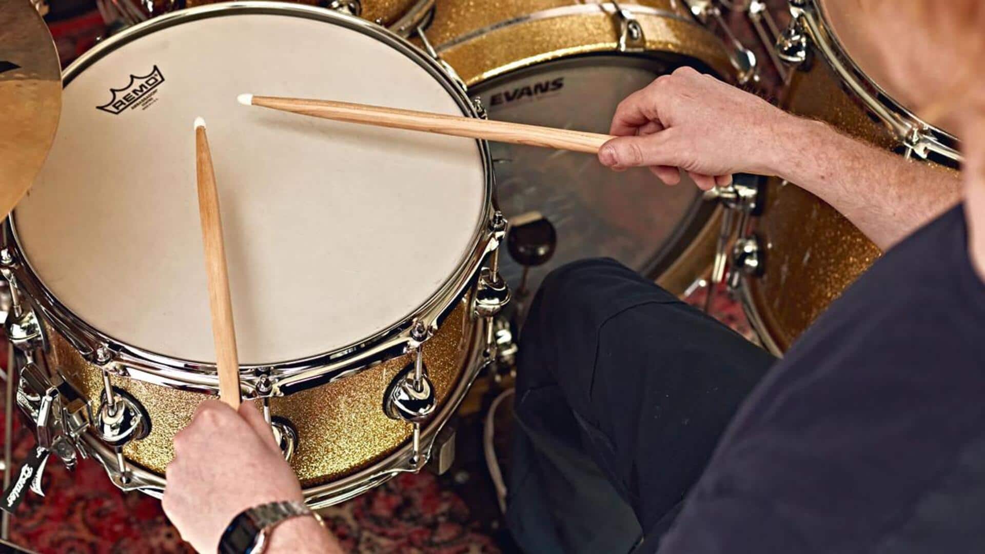 ผ่อนคลายความเครียดด้วยการตีกลองเป็นจังหวะ