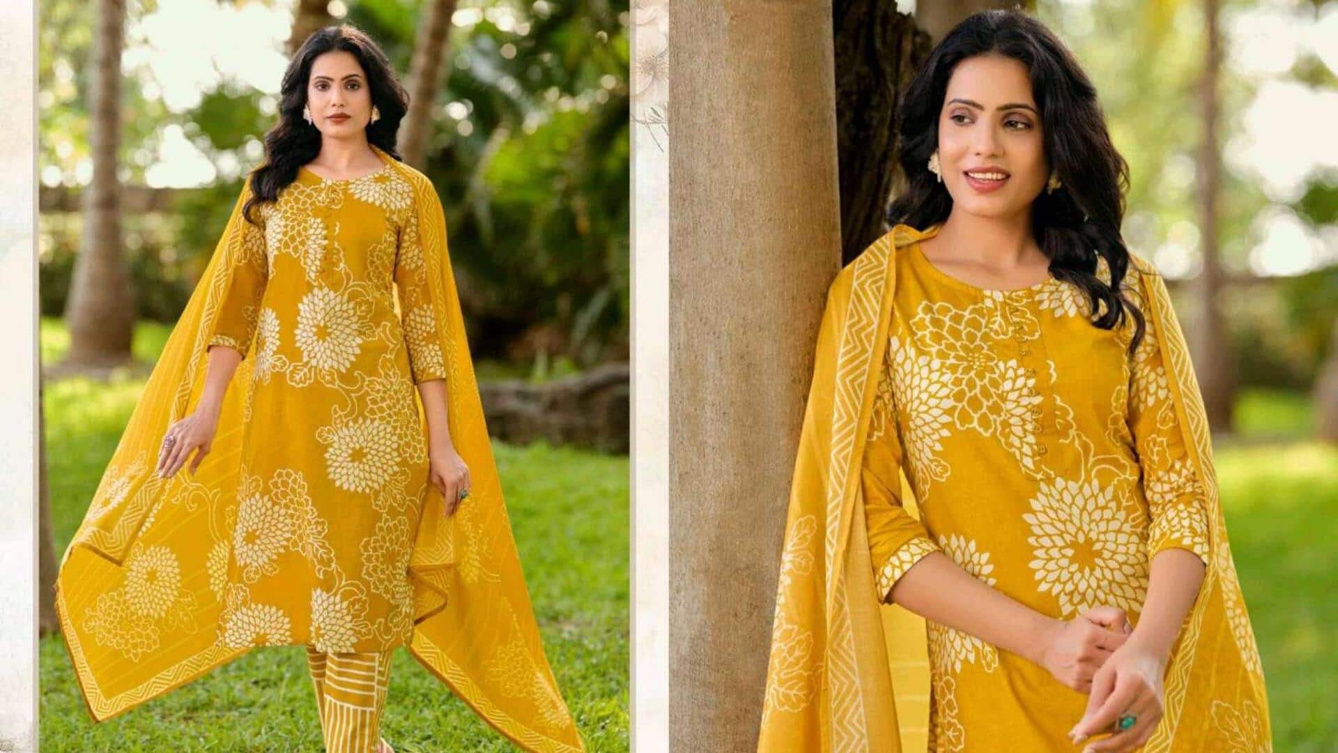 5 สไตล์เสื้อคุร์ติที่เข้ากับกางเกงผ้าฝ้ายอย่างลงตัว