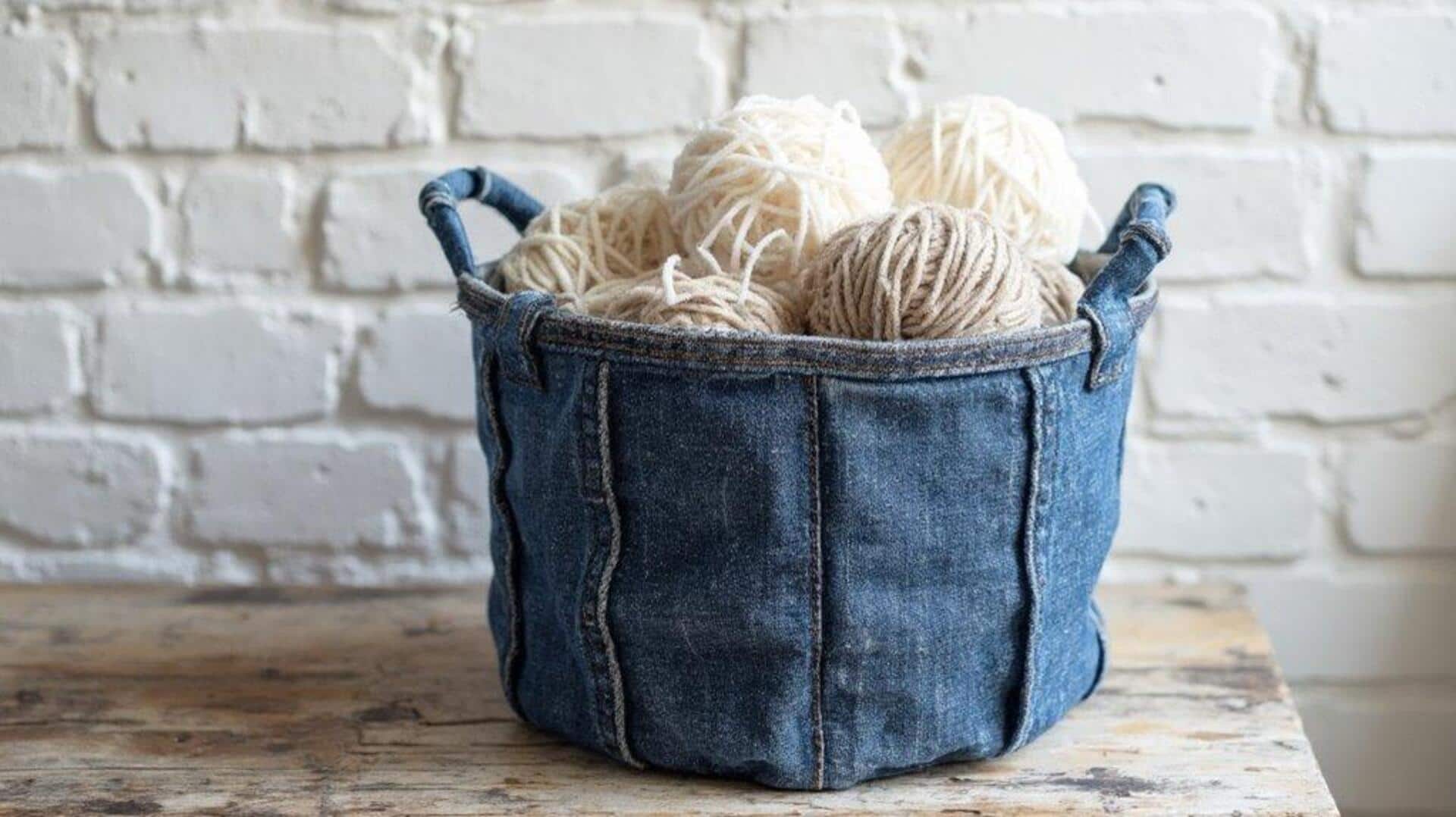 เปลี่ยนเสื้อผ้าเก่าเป็นของใช้ในบ้านง่ายๆ