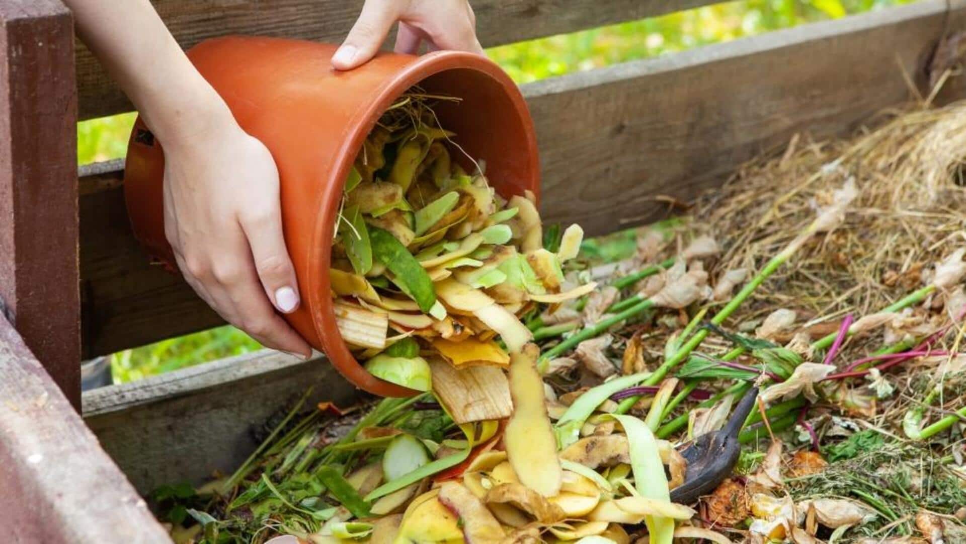 ทำสวนแบบประหยัด ใช้เศษอาหารในครัวให้เกิดประโยชน์