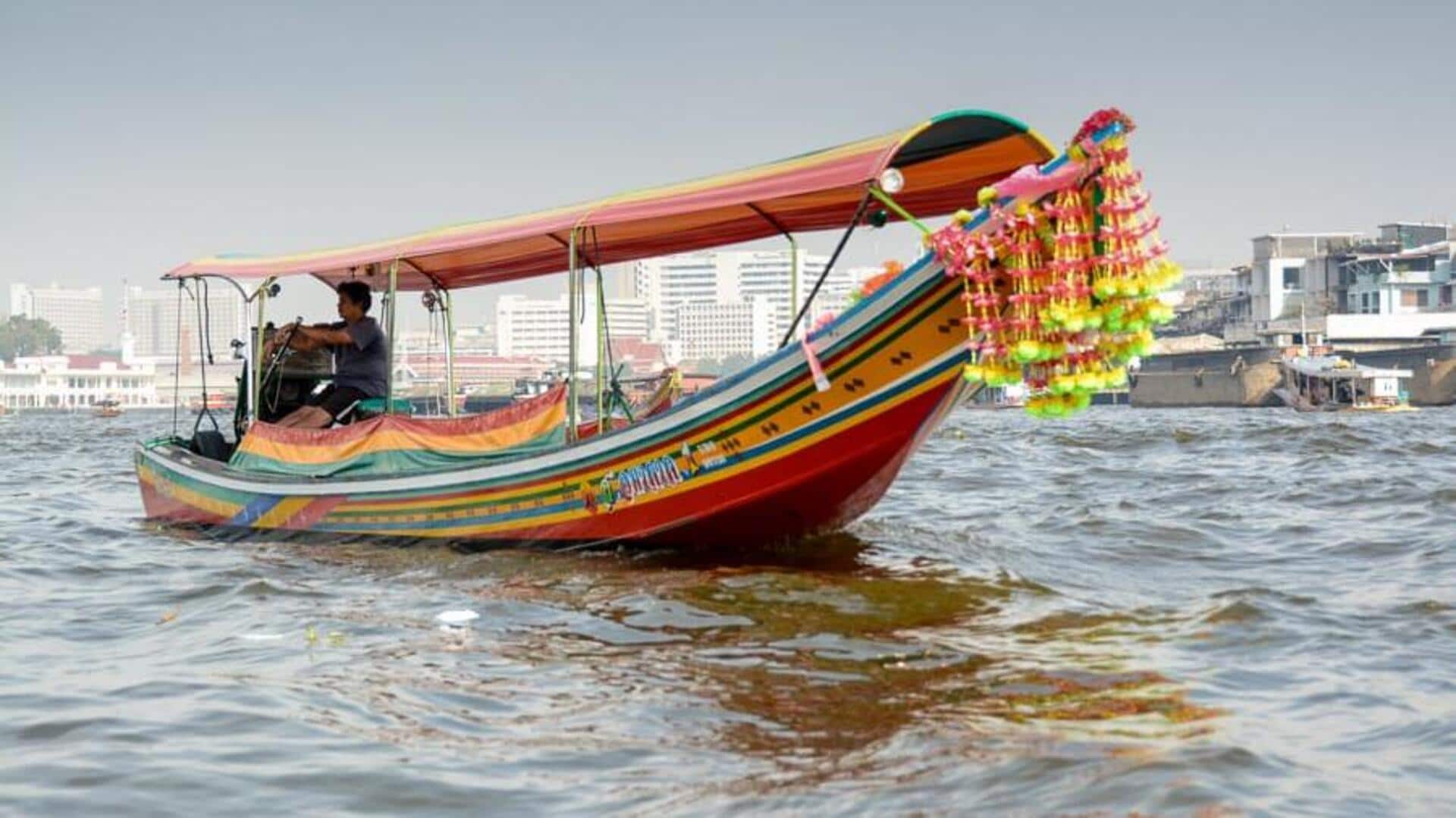 ล่องเรือยาวคลาสสิก สำรวจคลองประวัติศาสตร์กรุงเทพฯ