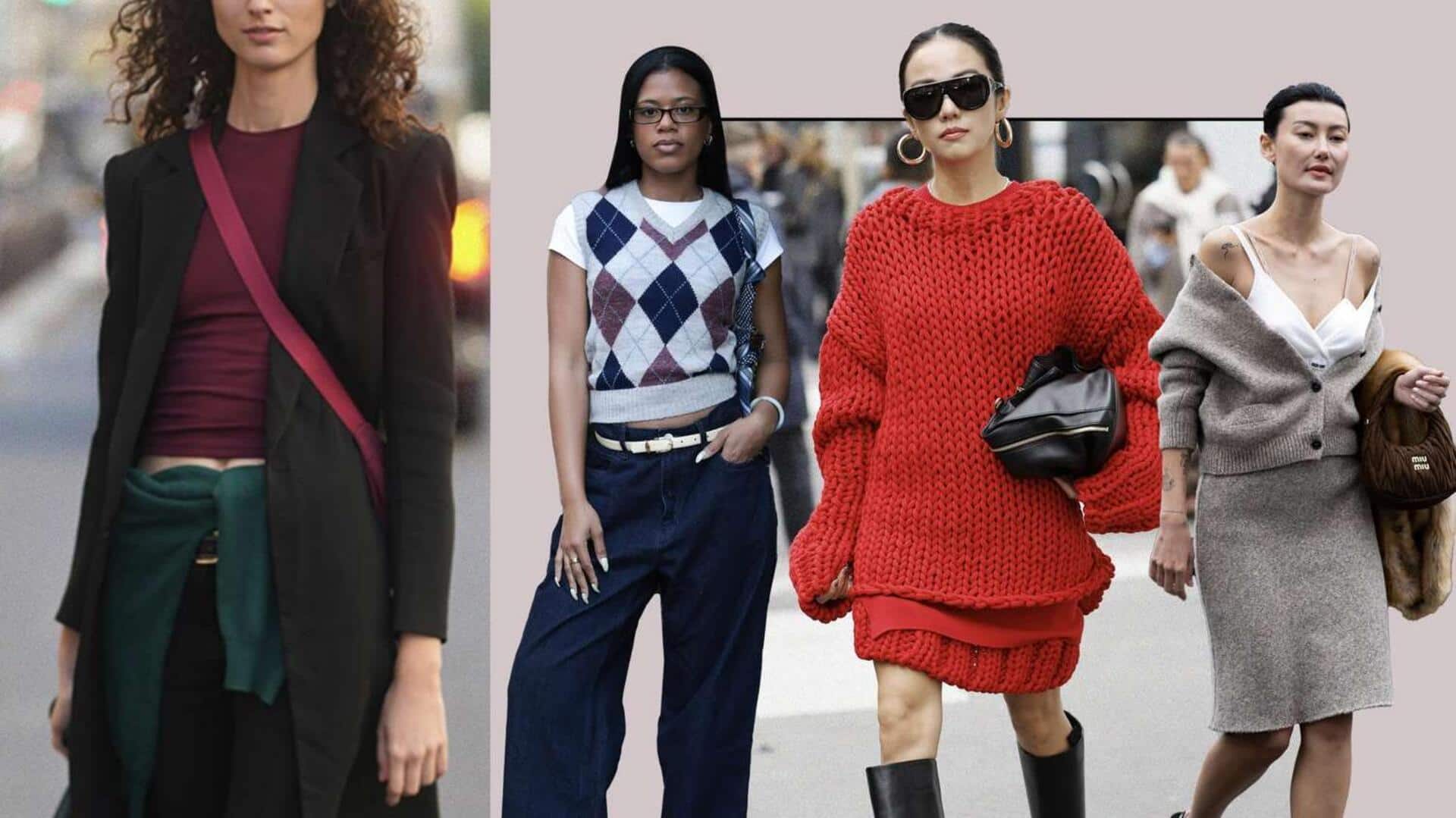 5 ลุคแฟชั่นที่แมตช์ได้ดีกับเสื้อเชนิลล์พัลโลเวอร์