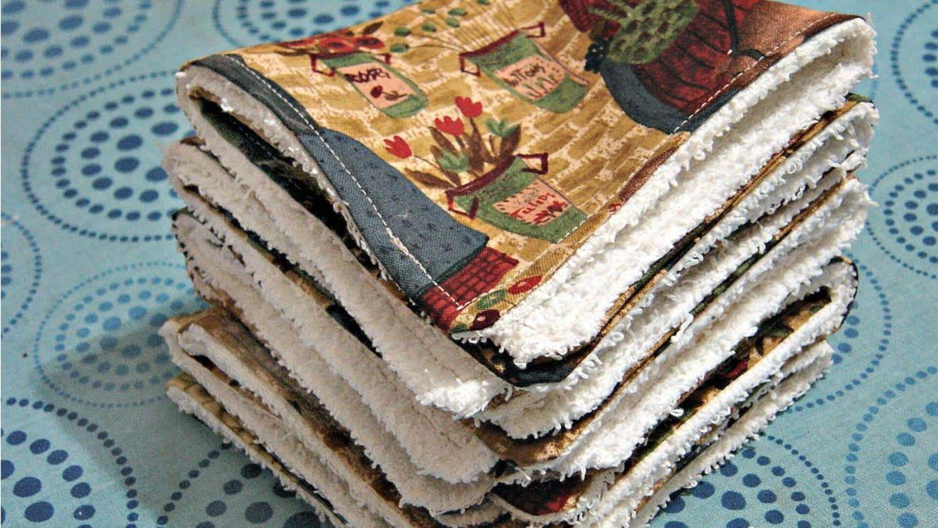 ไอเดียรีไซเคิล: เปลี่ยนเสื้อเก่าเป็นผ้าทำความสะอาดสุดคุ้ม