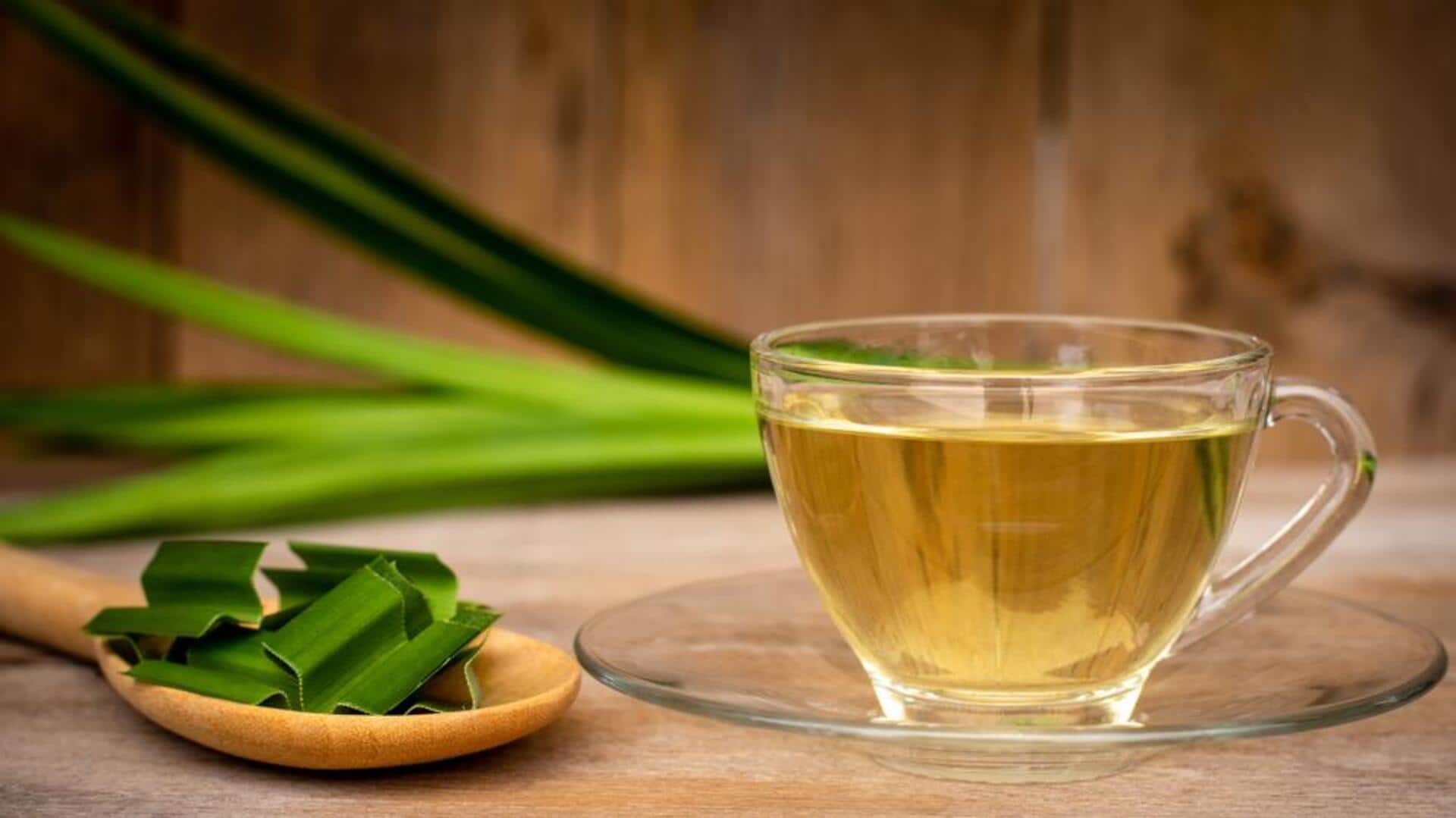 สดชื่นแบบไร้คาเฟอีนด้วยชาใบเตยและขิง
