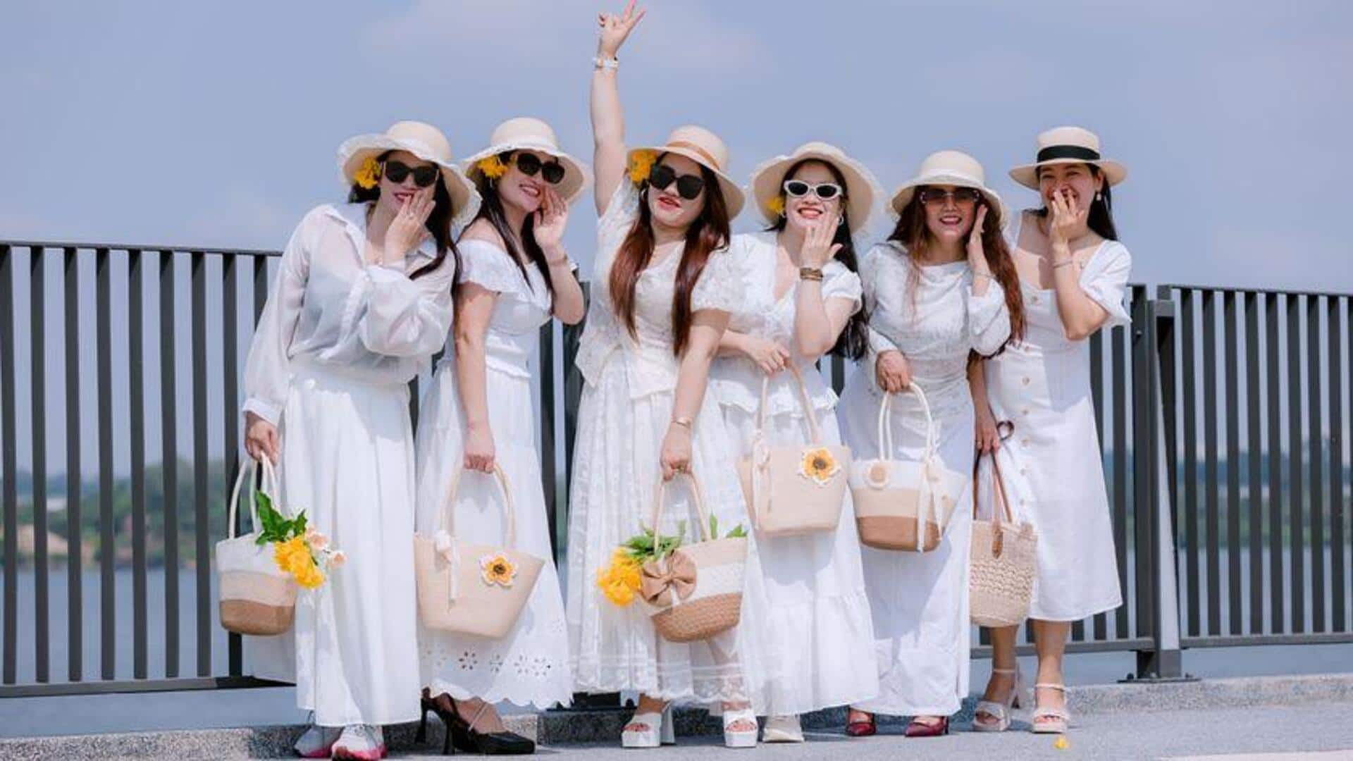 5 สไตล์แมตช์หมวกป่านให้ดูชิคลงตัว