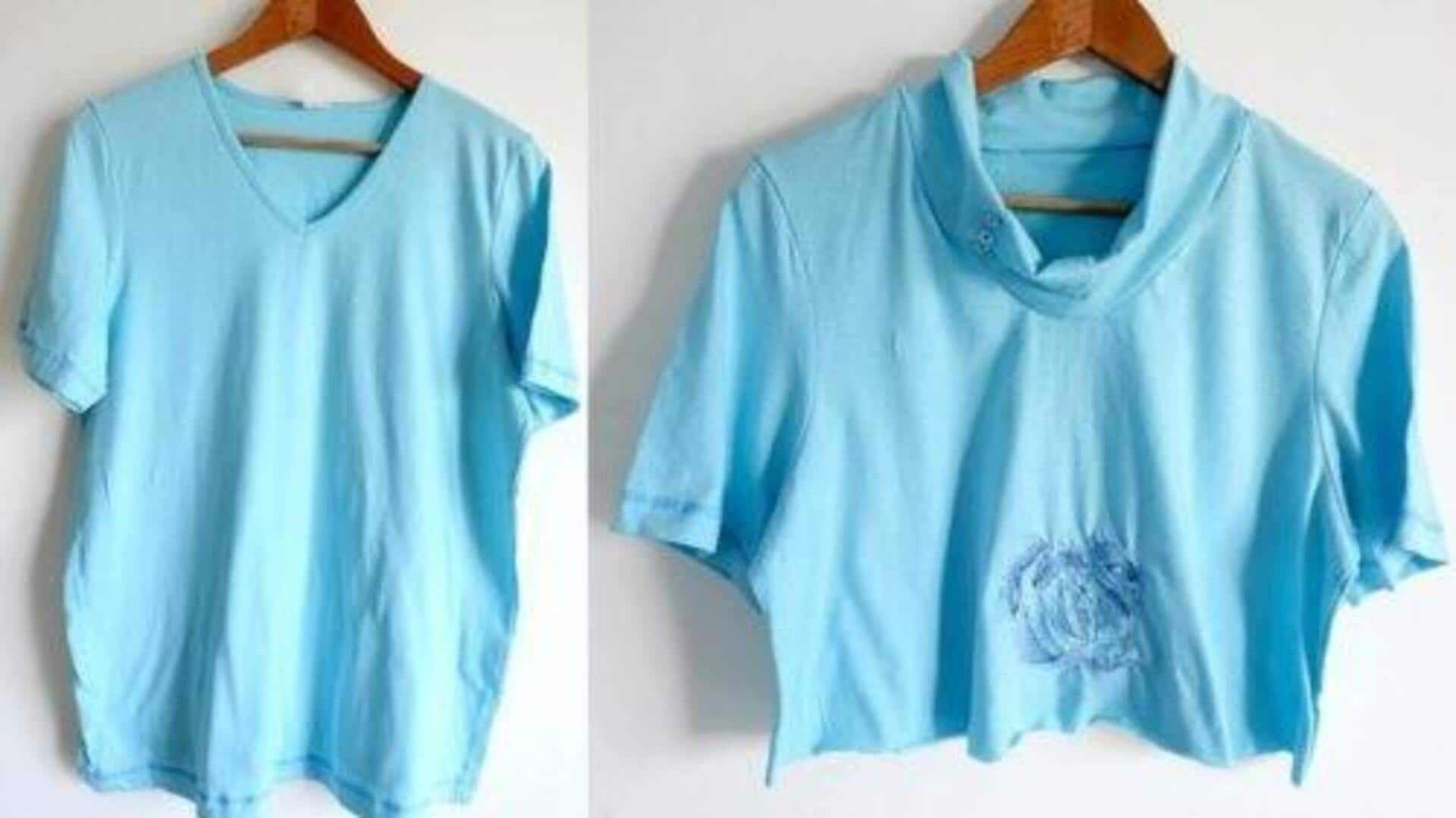 รีไซเคิลเสื้อยืดเก่า เป็นถุงช้อปปิ้งรักษ์โลก รีไซเคิลเสื้อยืดเก่า เป็นถุงช้อปปิ้งรักษ์โลก