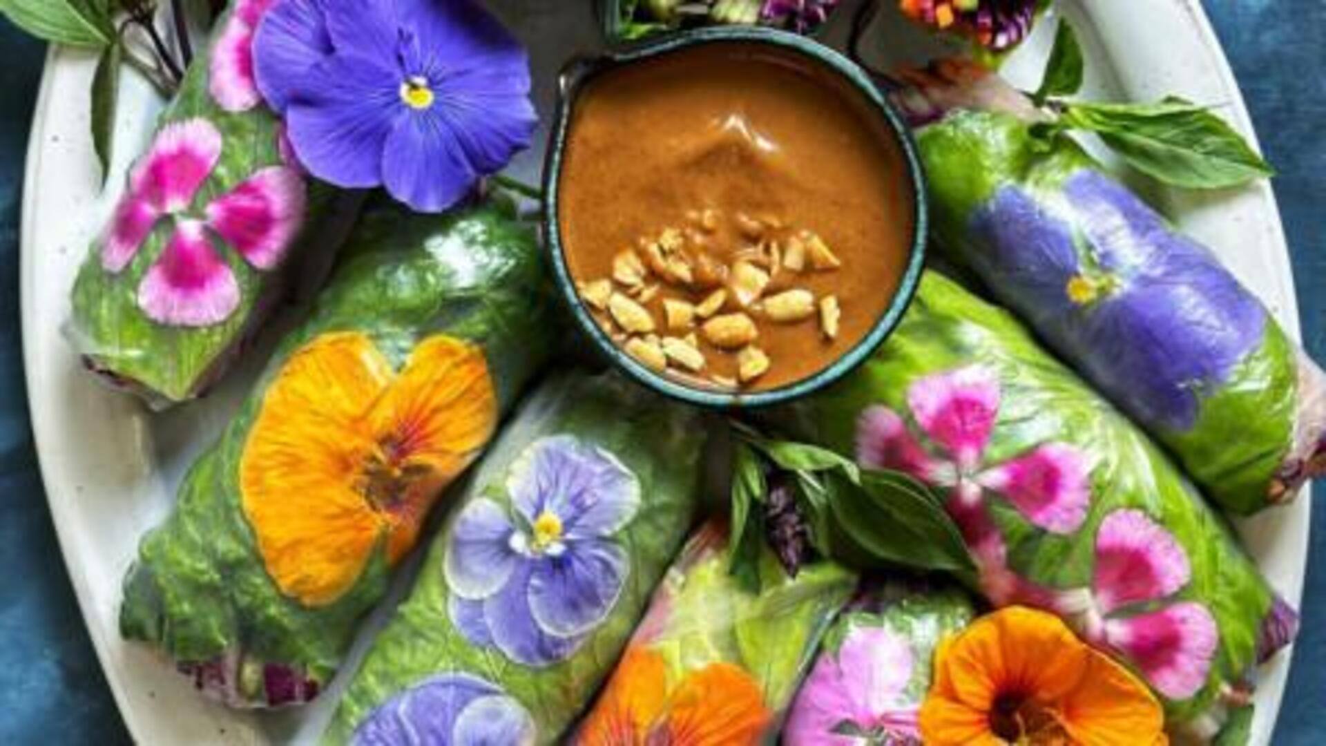 หมักกล้วยไม้ย่าง เสิร์ฟพร้อมน้ำจิ้มรสเด็ด เมนูสุดสร้างสรรค์