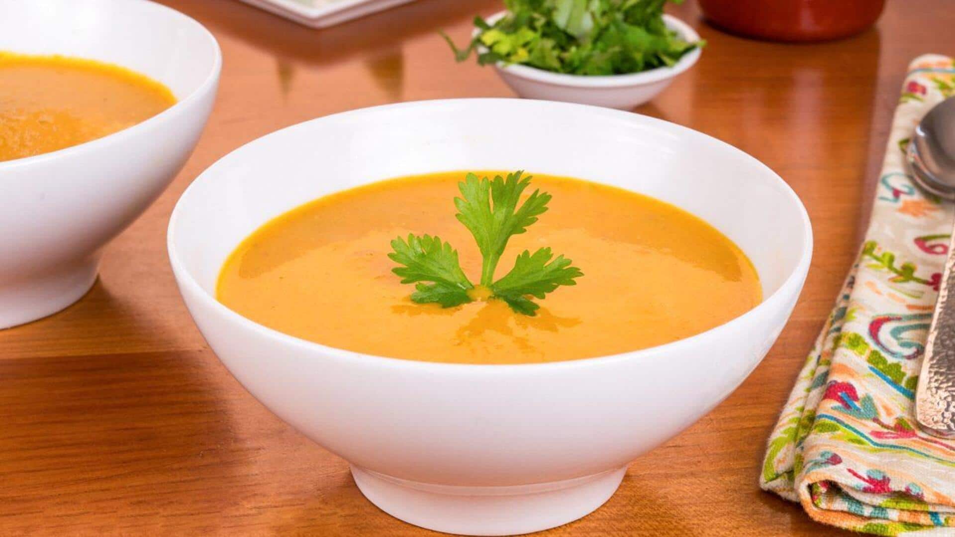 ซุปฟักทองไทยแบบง่ายๆ อร่อยและดีต่อสุขภาพ 