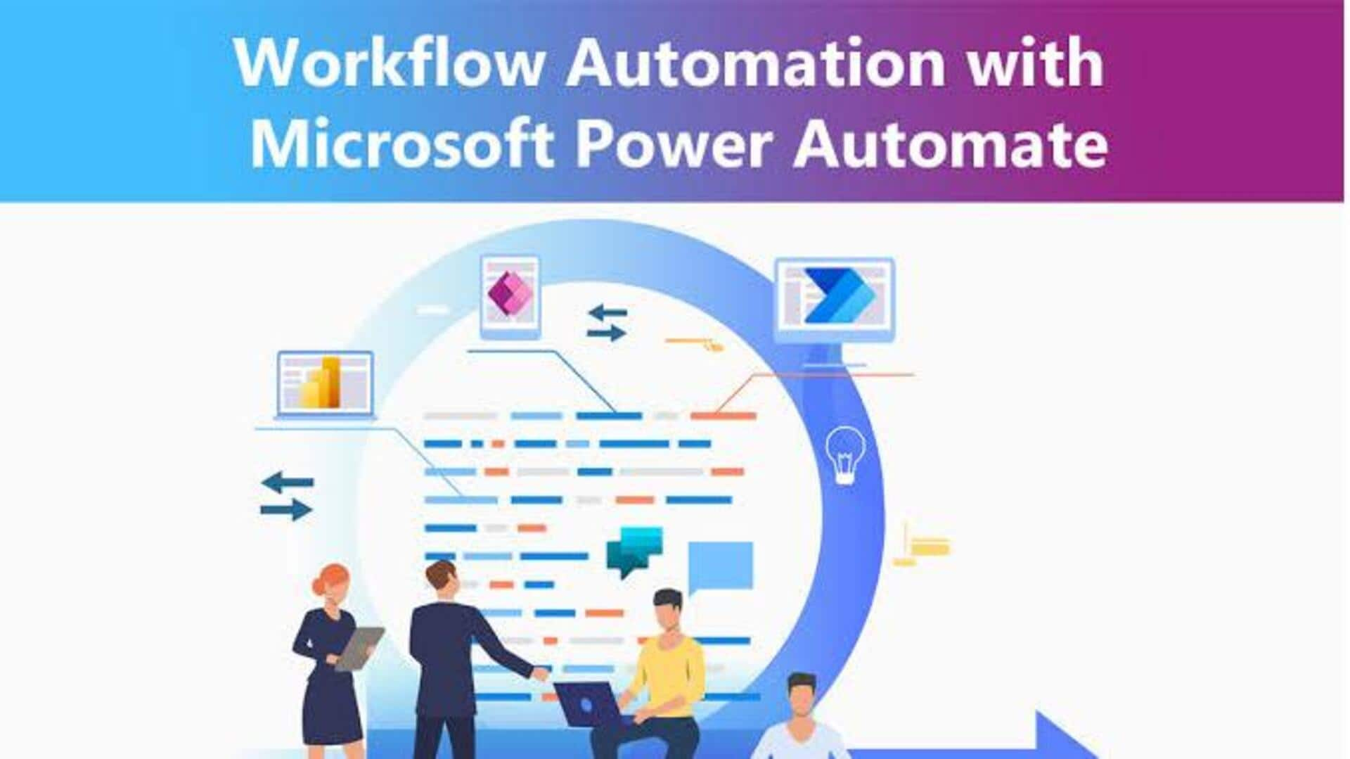 การสร้างเวิร์คโฟลว์ด้วย Microsoft Power Automate