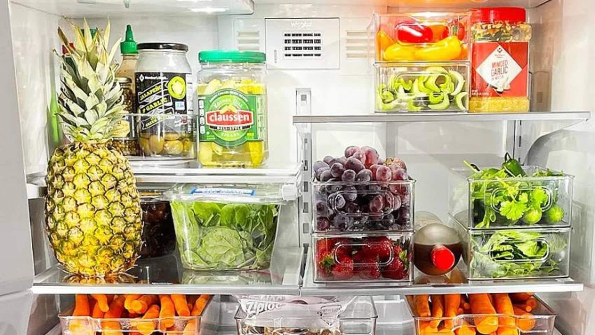จัดระเบียบตู้เย็นอย่างสร้างสรรค์เพื่อสุขภาพที่ดีขึ้น