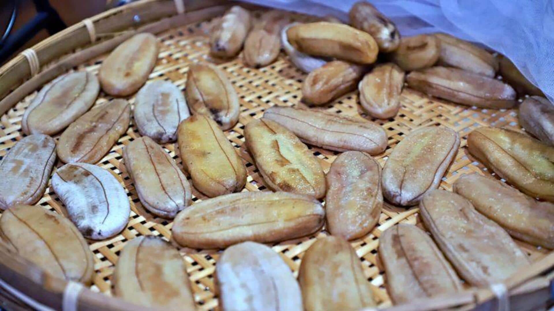 กล้วยน้ำว้าอบมะพร้าวหวาน: สูตรขนมไทยโบราณ