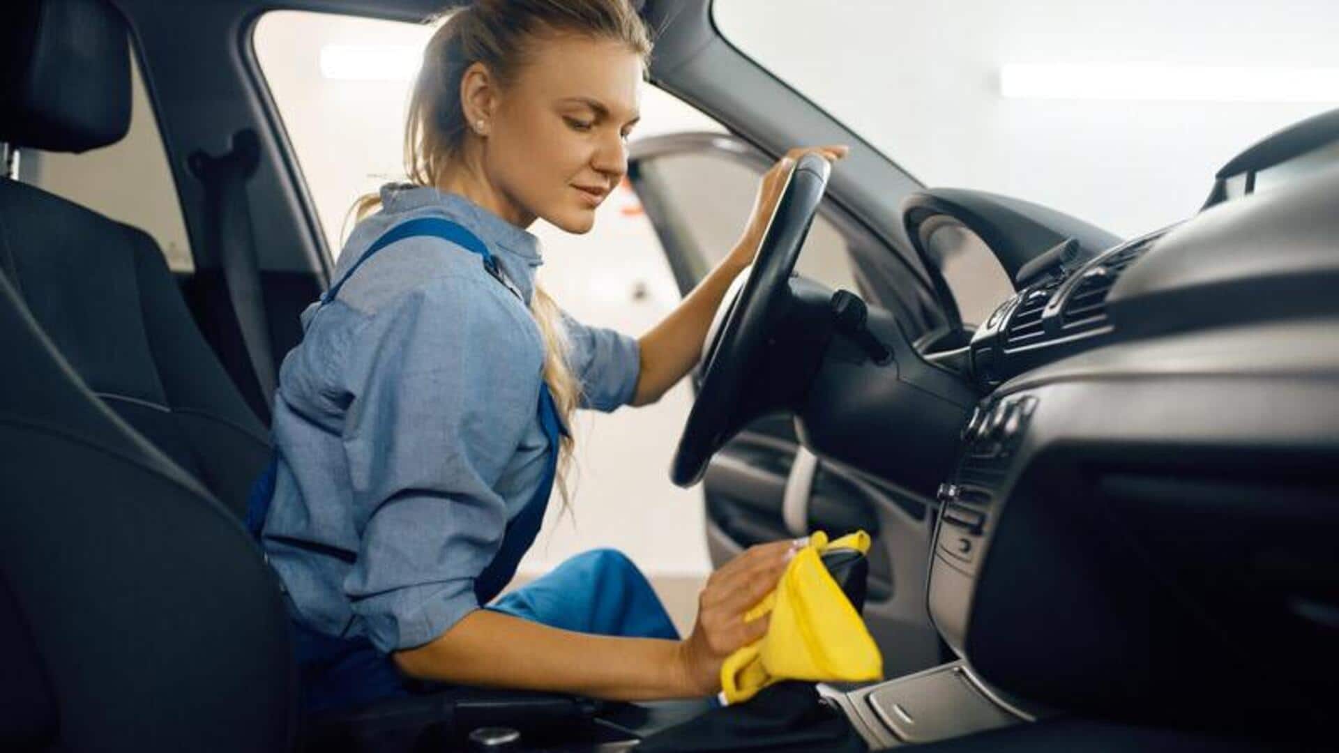 5 นิสัยง่ายๆ เพื่อให้รถยนต์ส่วนตัวของคุณเป็นระเบียบเสมอ