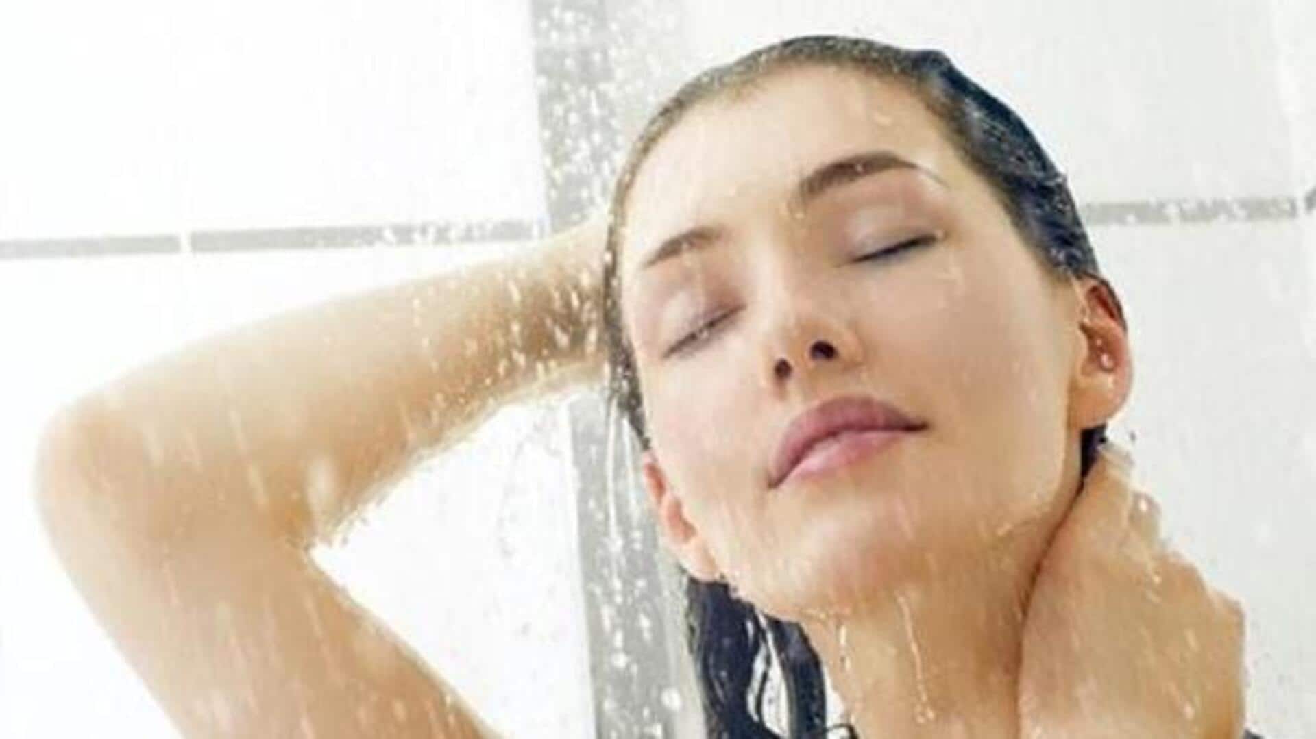 อาบน้ำเย็นเพื่อความสดชื่น