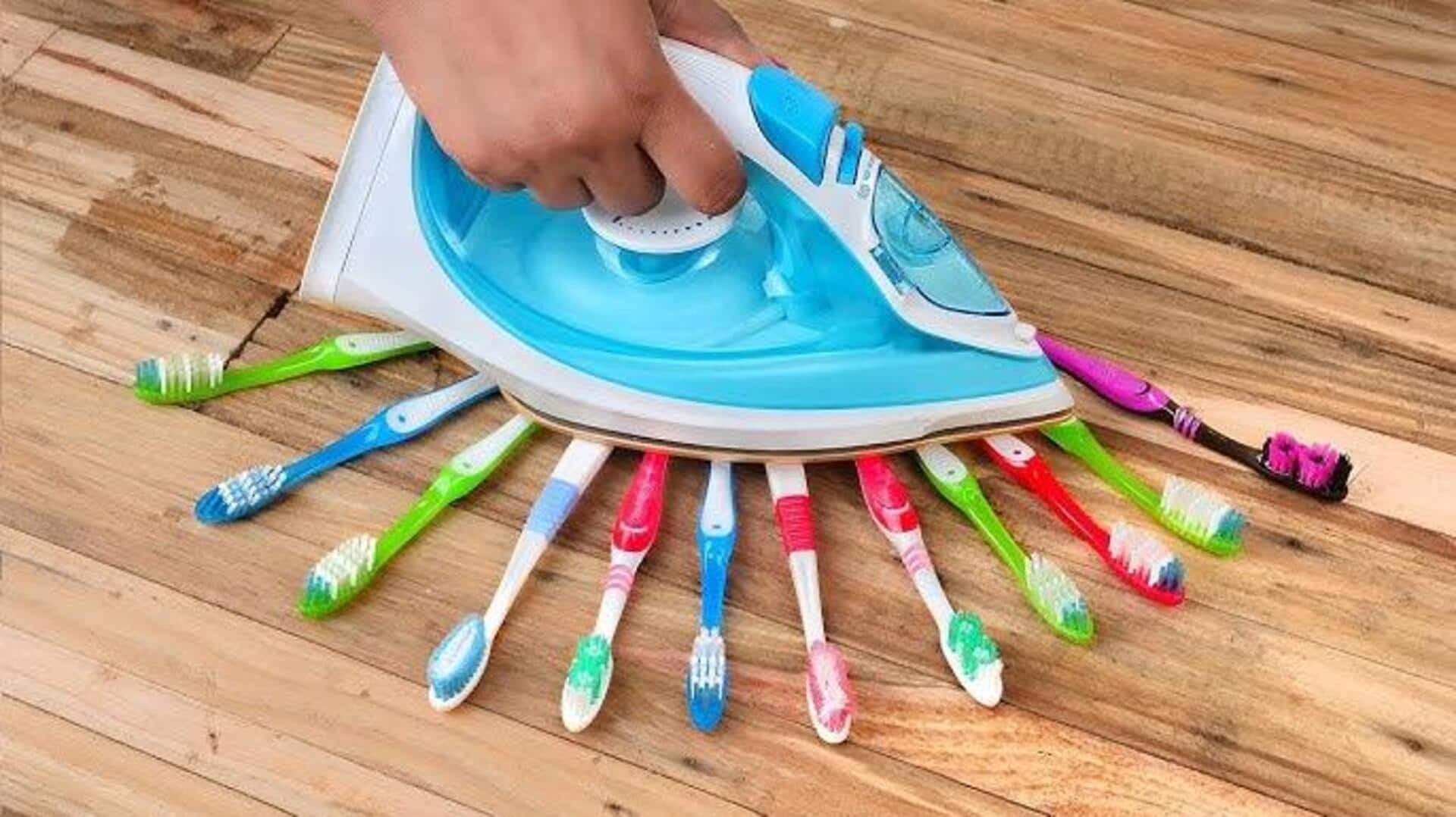 ไอเดียใช้แปรงสีฟันเก่าให้คุ้มค่าในบ้าน