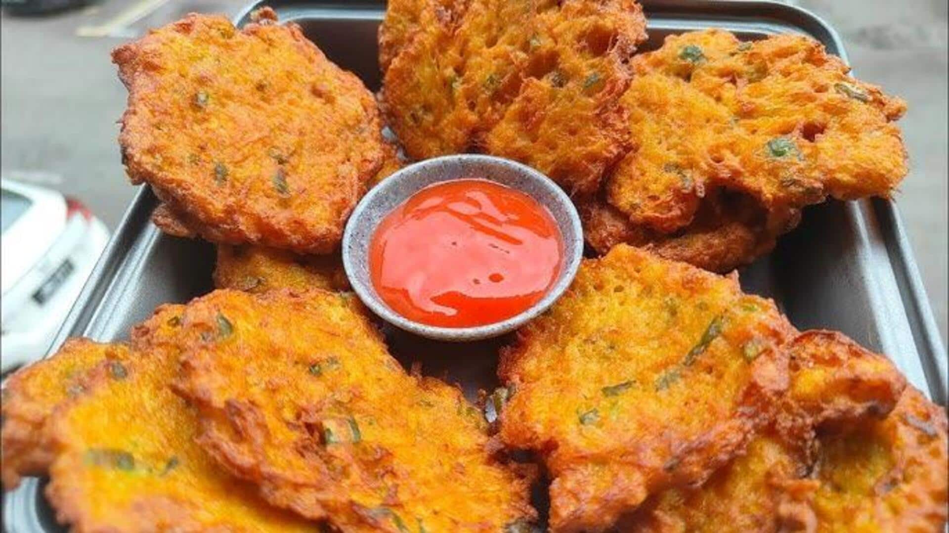 เมนูทอดมันแปะก๊วยกรอบ สูตรมังสวิรัติทำง่าย