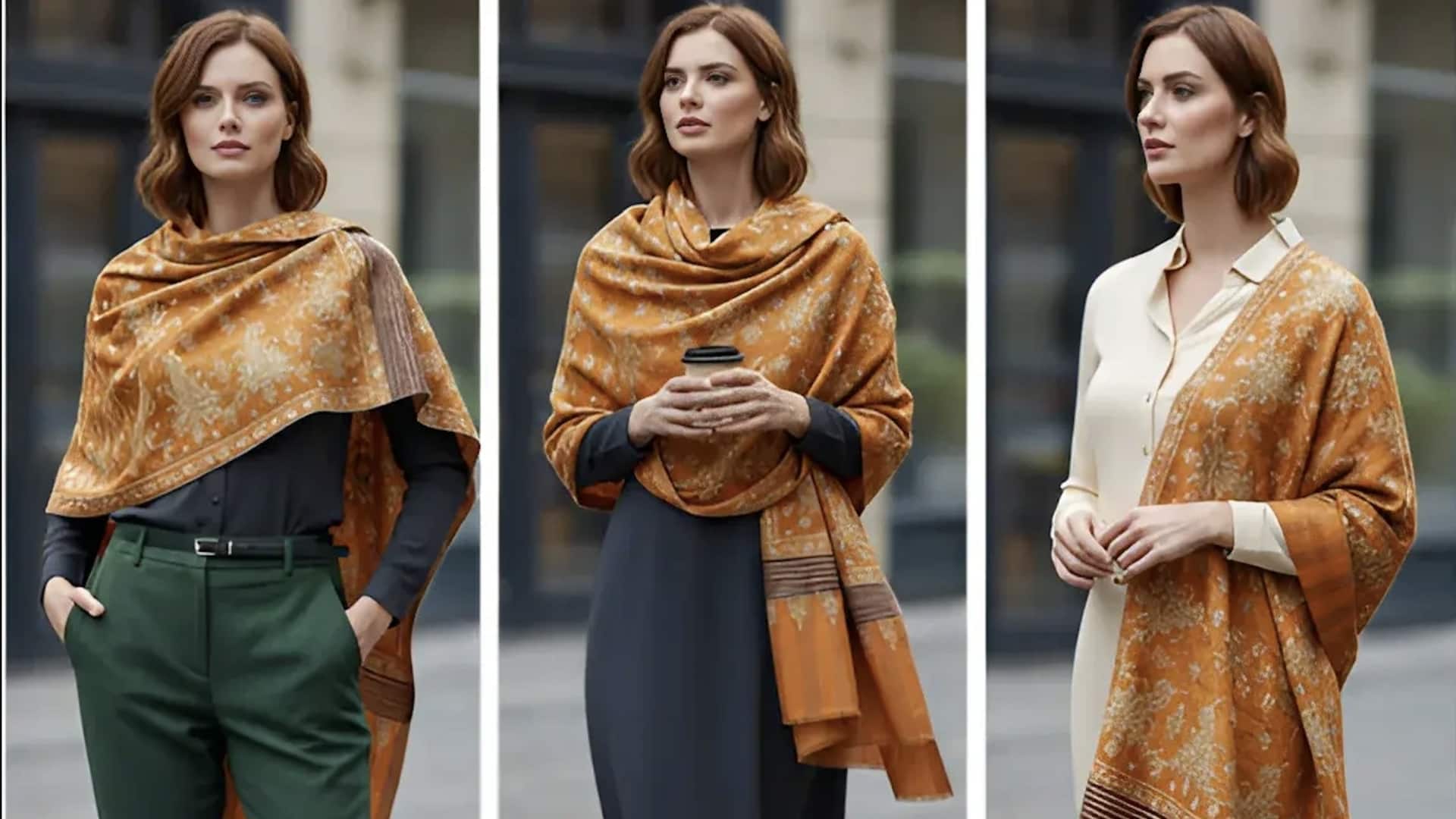 5 สไตล์แฟชั่นที่แมตช์ลงตัวกับผ้าพันคอผ้าฝ้าย