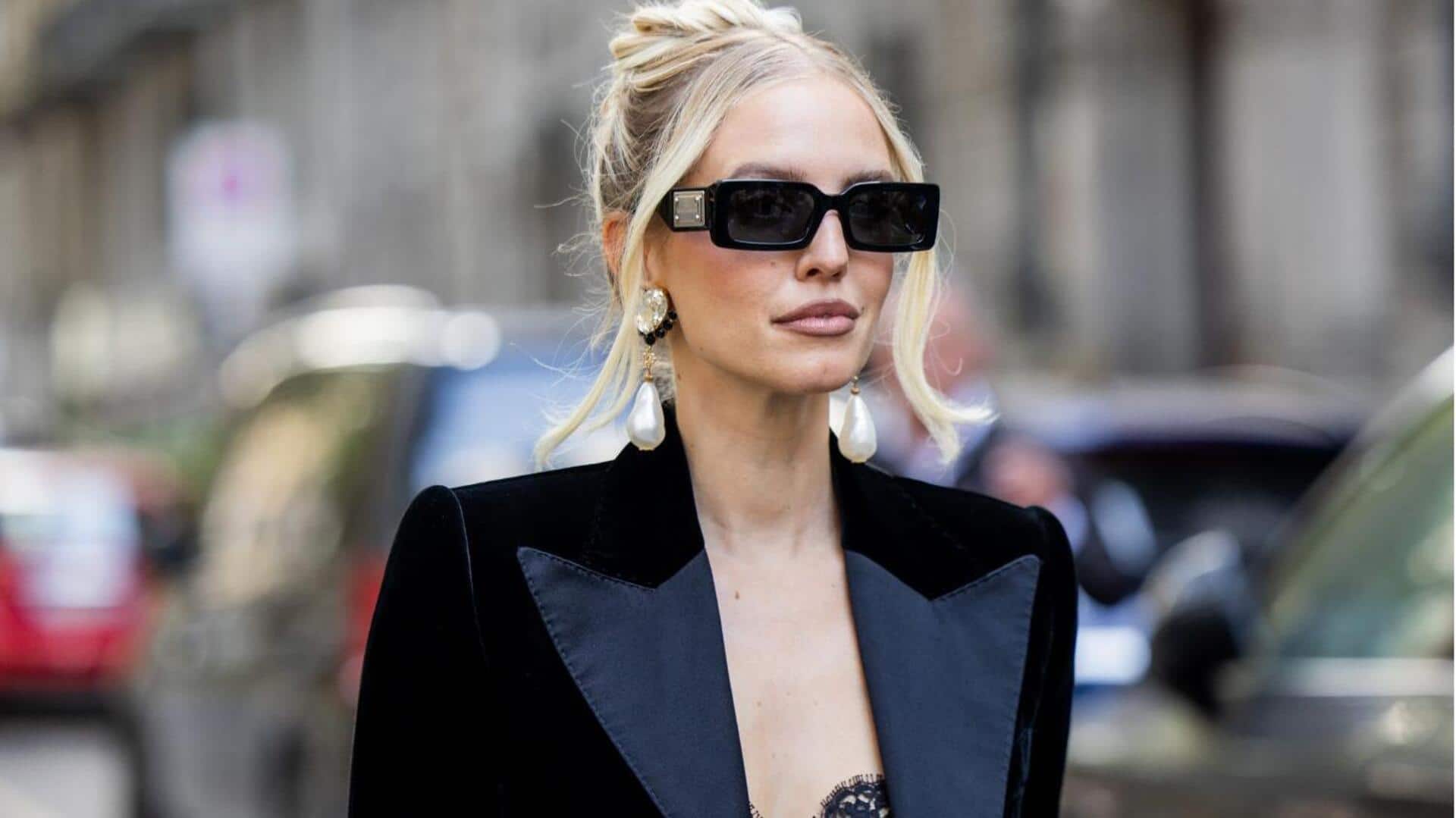 สไตล์ที่แมทช์กับเบลเซอร์กำมะหยี่ได้อย่างลงตัว