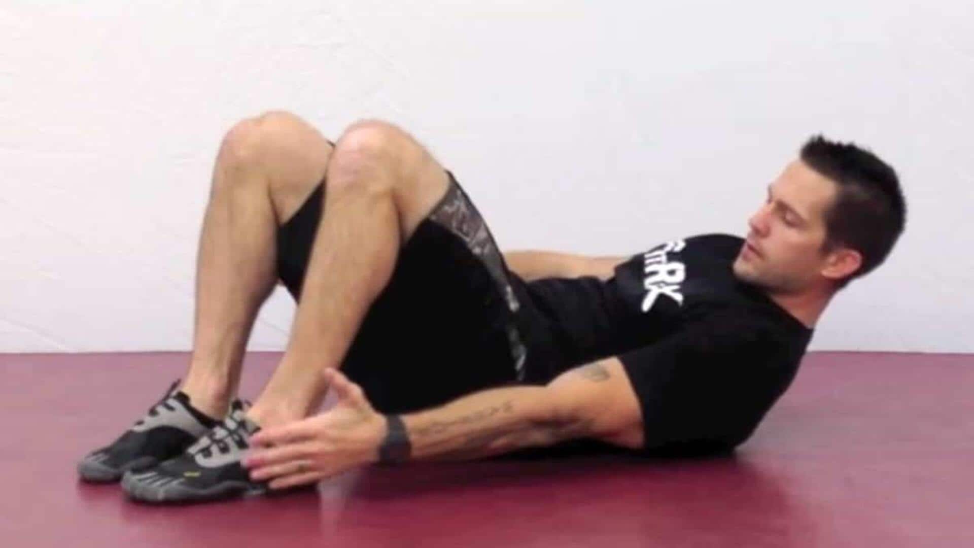 การออกกำลังกายเพนกวินเพื่อกล้ามเนื้อข้างลำตัวแข็งแรง