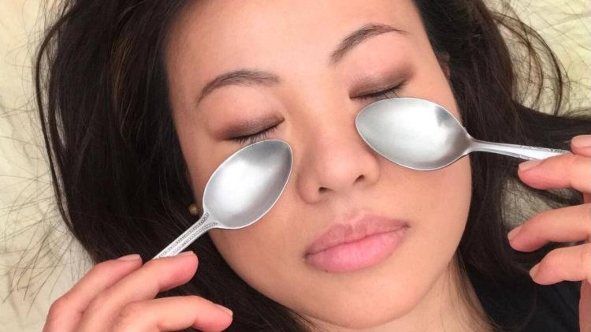 ผ่อนคลายความตึงเครียดบนใบหน้าด้วยช้อนเย็น