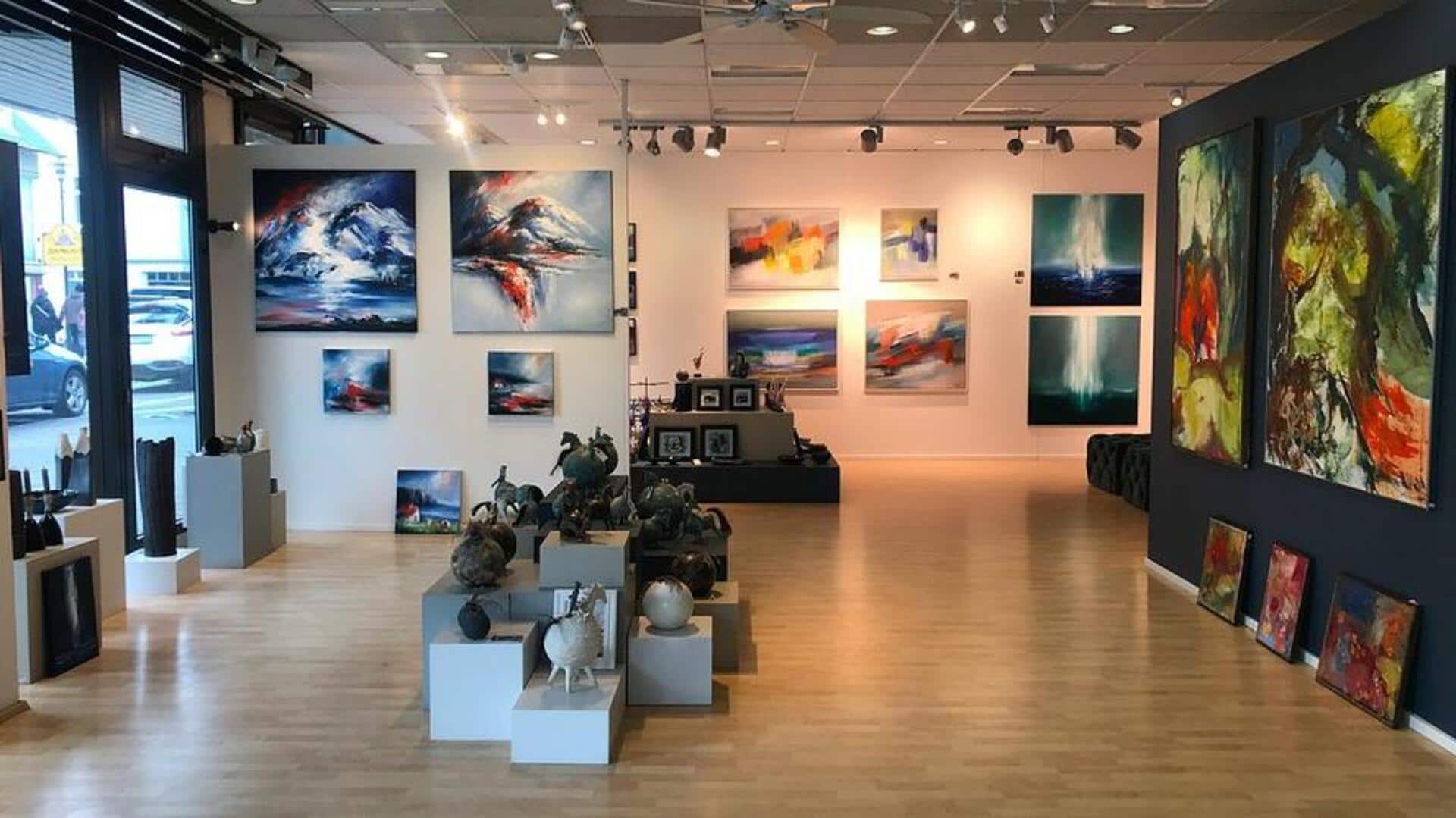 สำรวจ 5 แกลเลอรีศิลปะที่น่าสนใจในเรย์คยาวิก