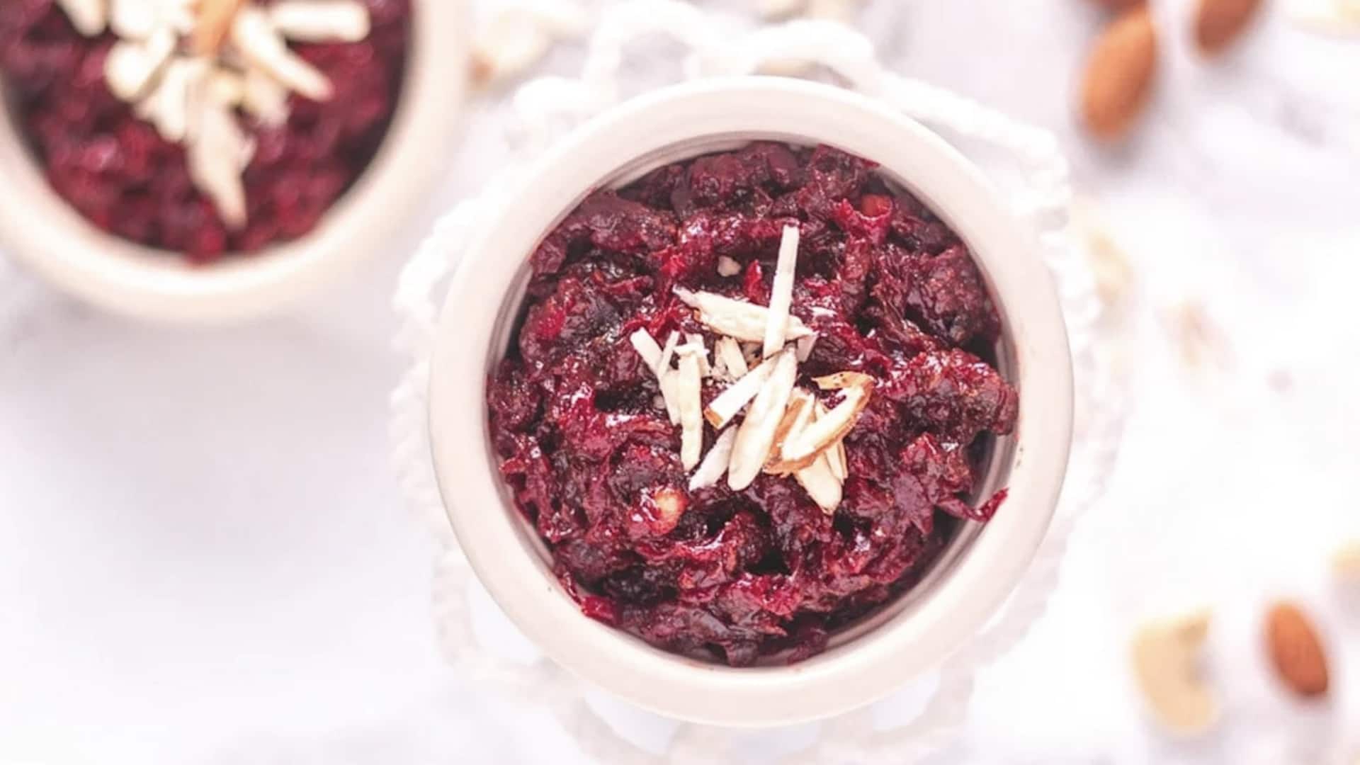 สูตรข้าวบีทรูทหอมหวานกับเครื่องเทศมะพร้าว 