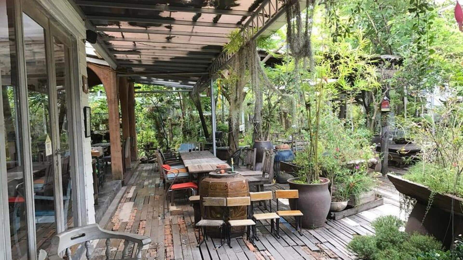 คาเฟ่บรรยากาศเขียวขจีในเชียงราย คาเฟ่บรรยากาศเขียวขจีในเชียงราย