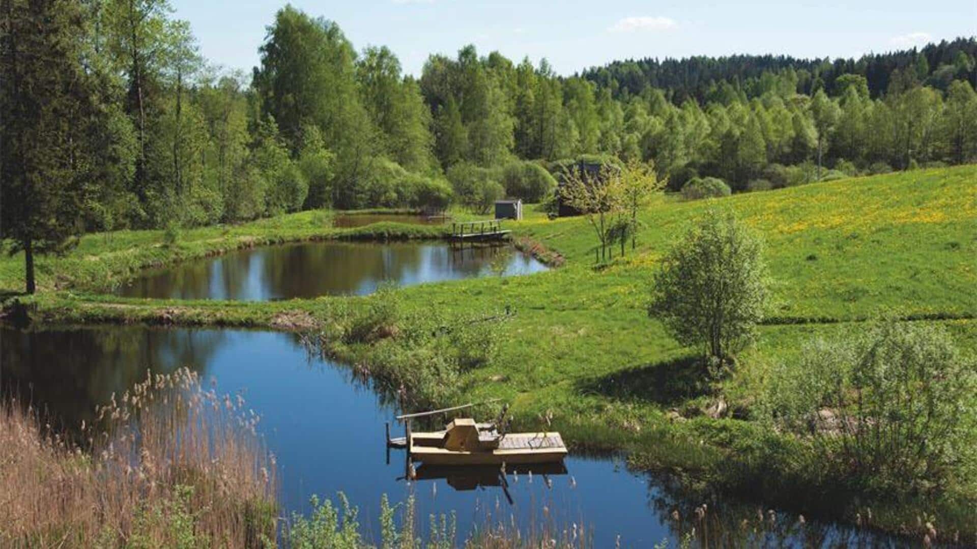 ลิทัวเนีย: เมืองสงบในอุทยานแห่งชาติ