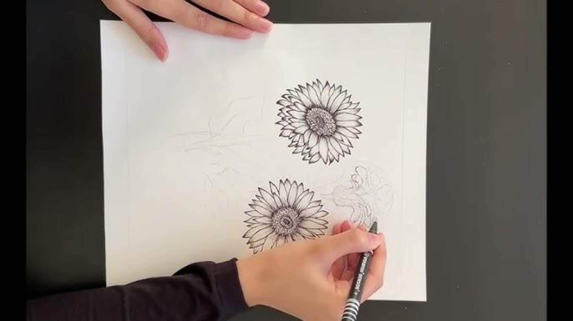 สเก็ตช์อย่างมีสติใน 5 นาทีเพื่อความชัดเจนทางจิตใจ