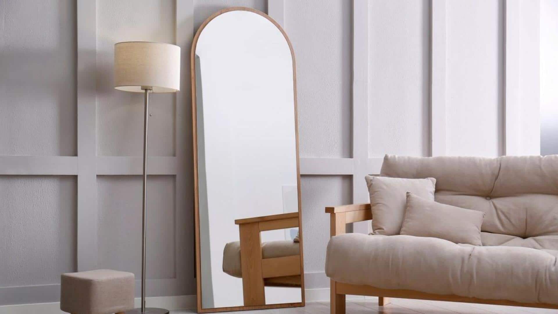 เปลี่ยนบ้านแคบให้ดูกว้างด้วยการใช้กระจก