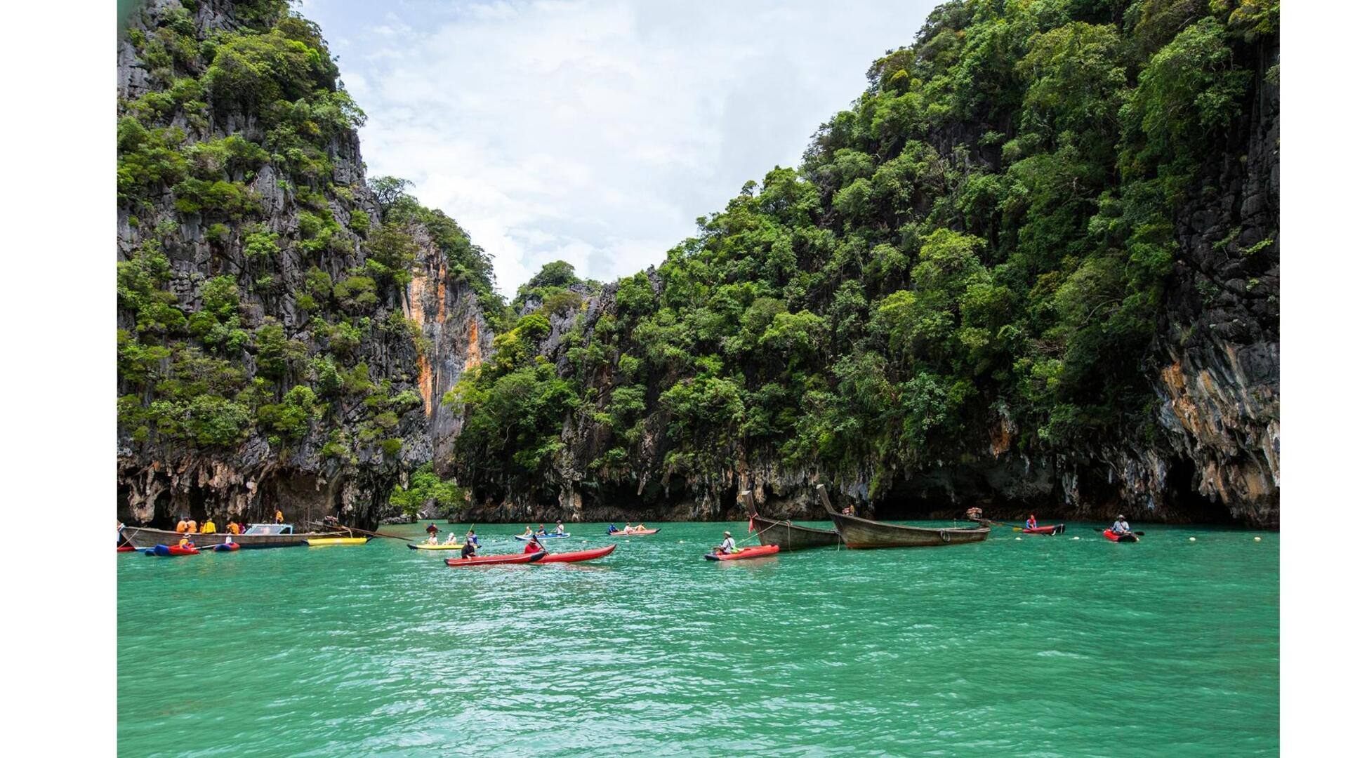 การพายเรือหางยาวที่ภูเก็ต